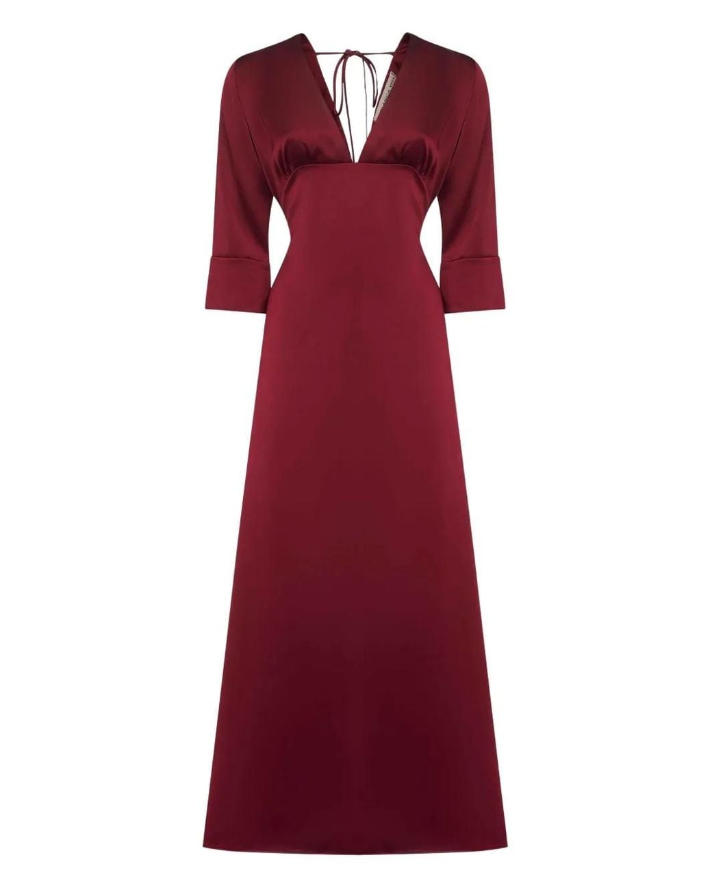 Blanca Vita Albox Flared Maxi Dress