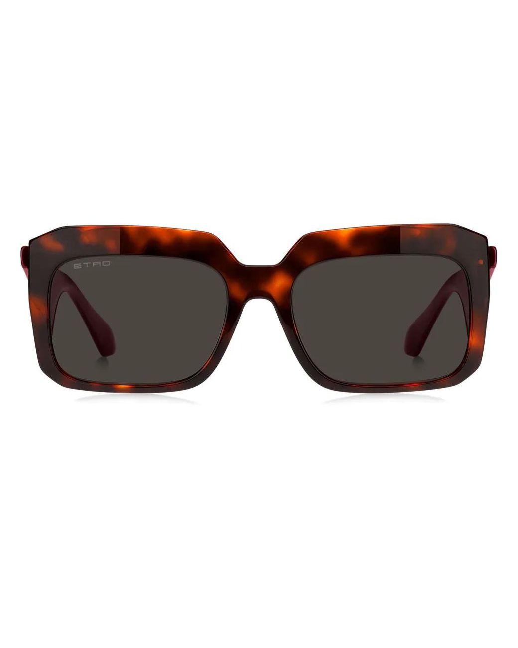 Etro Brown Tailoring Sunglasses
