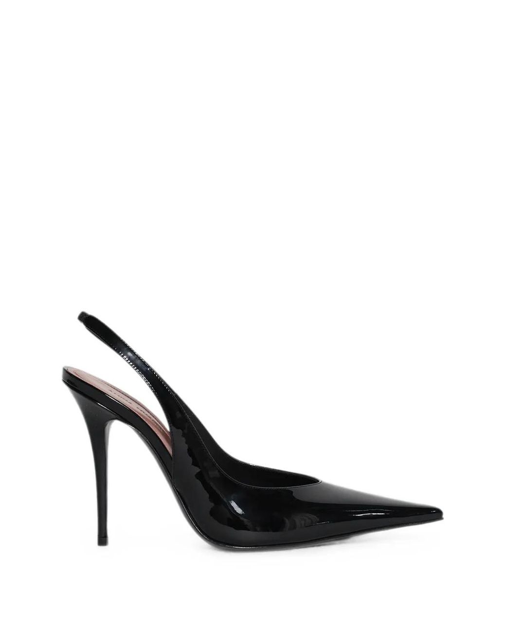 AMINA MUADDI Black Anok Slingback Pumps