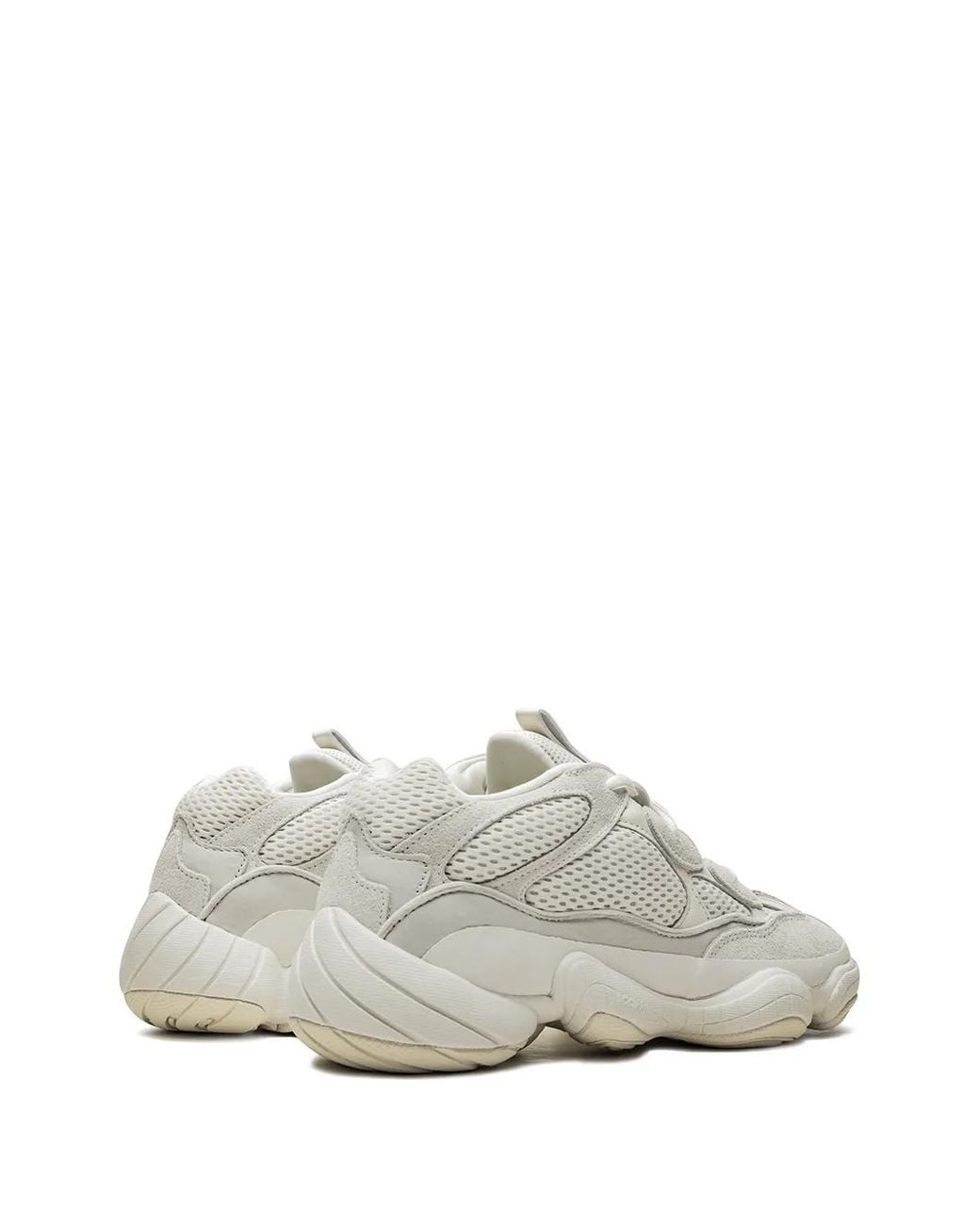 Yeezy White Yeezy 500 'Bone' Sneakers