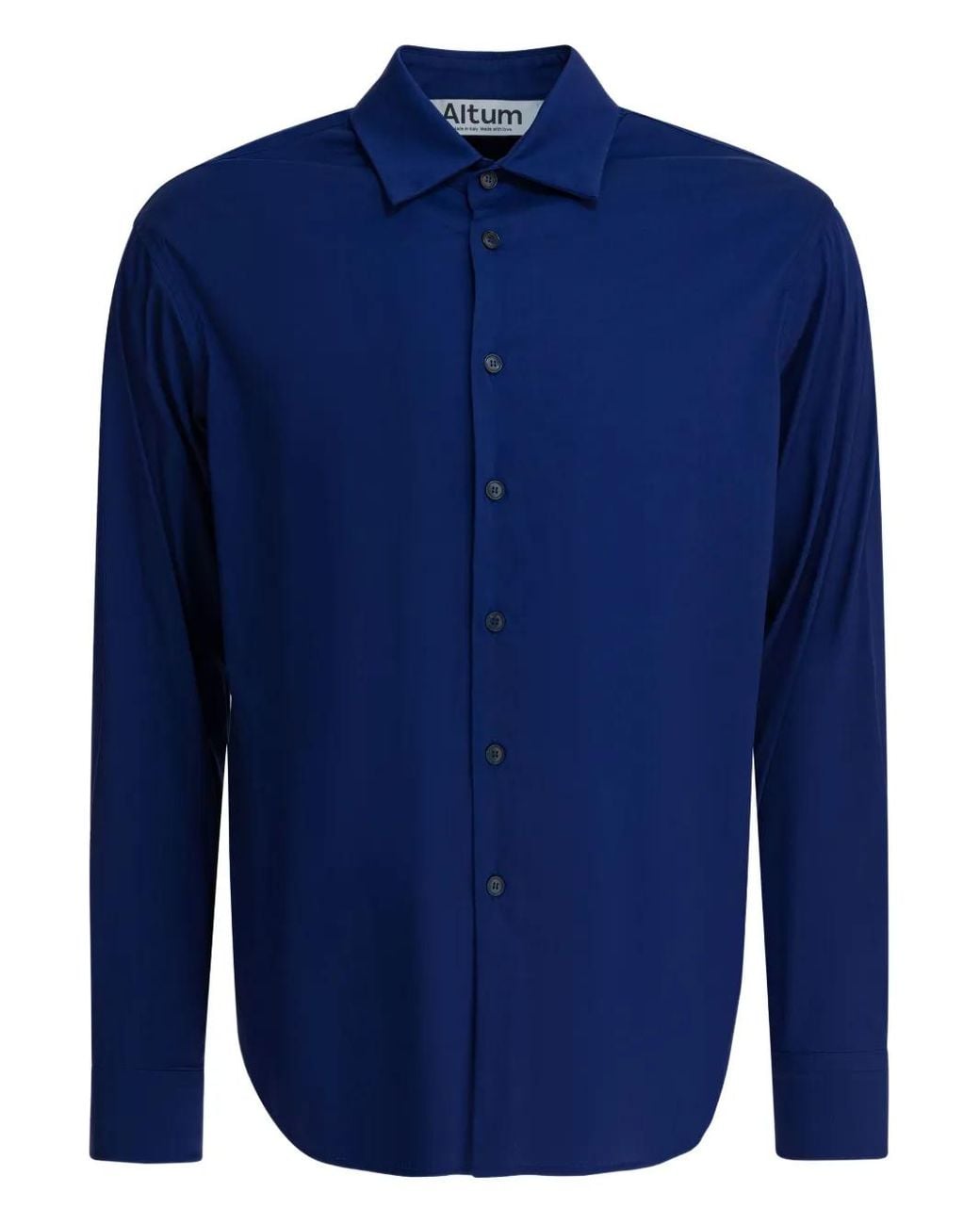 Altum Blue Long-Sleeve Shirt for men