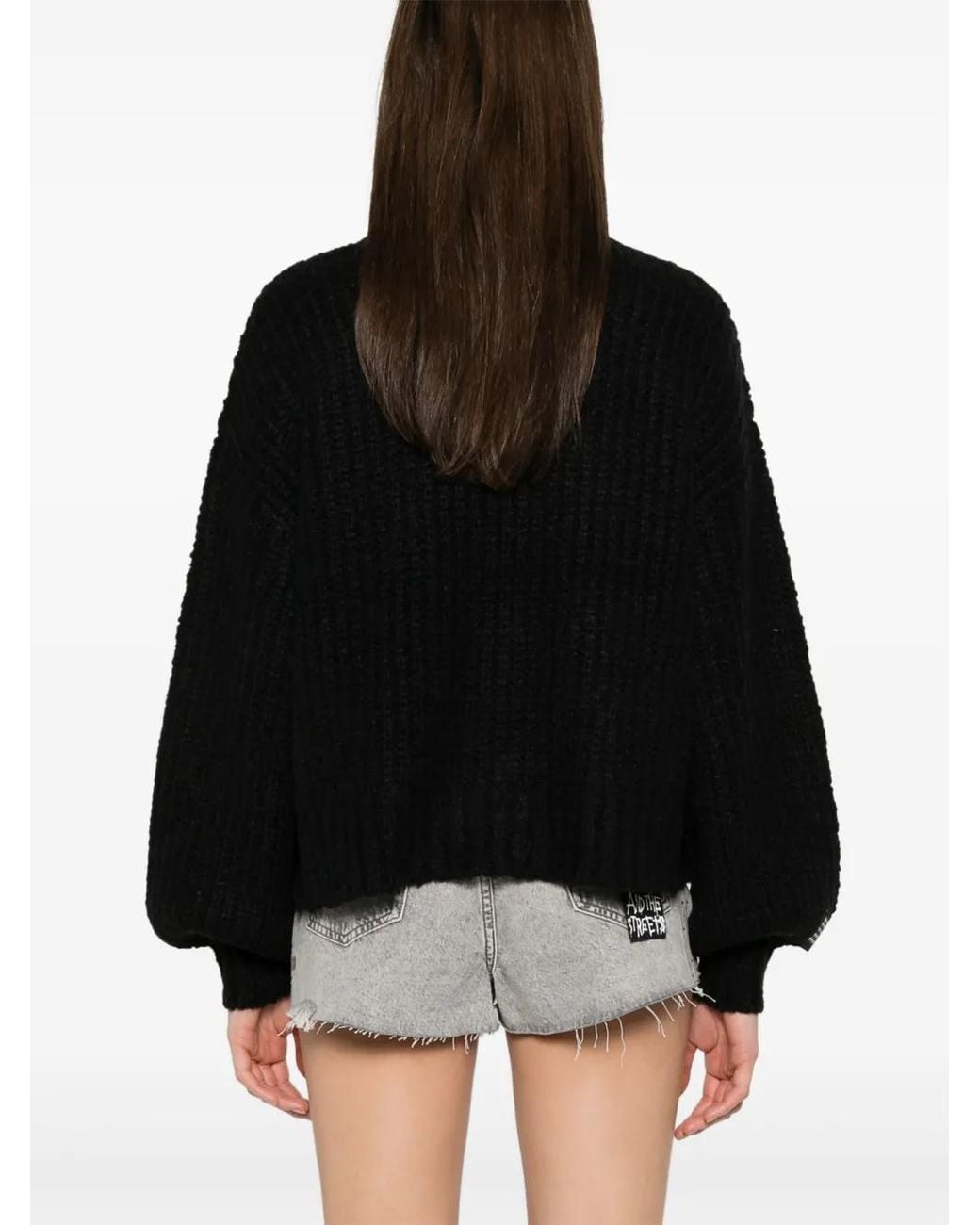 Ksubi Black The Bookie Knit Sweater