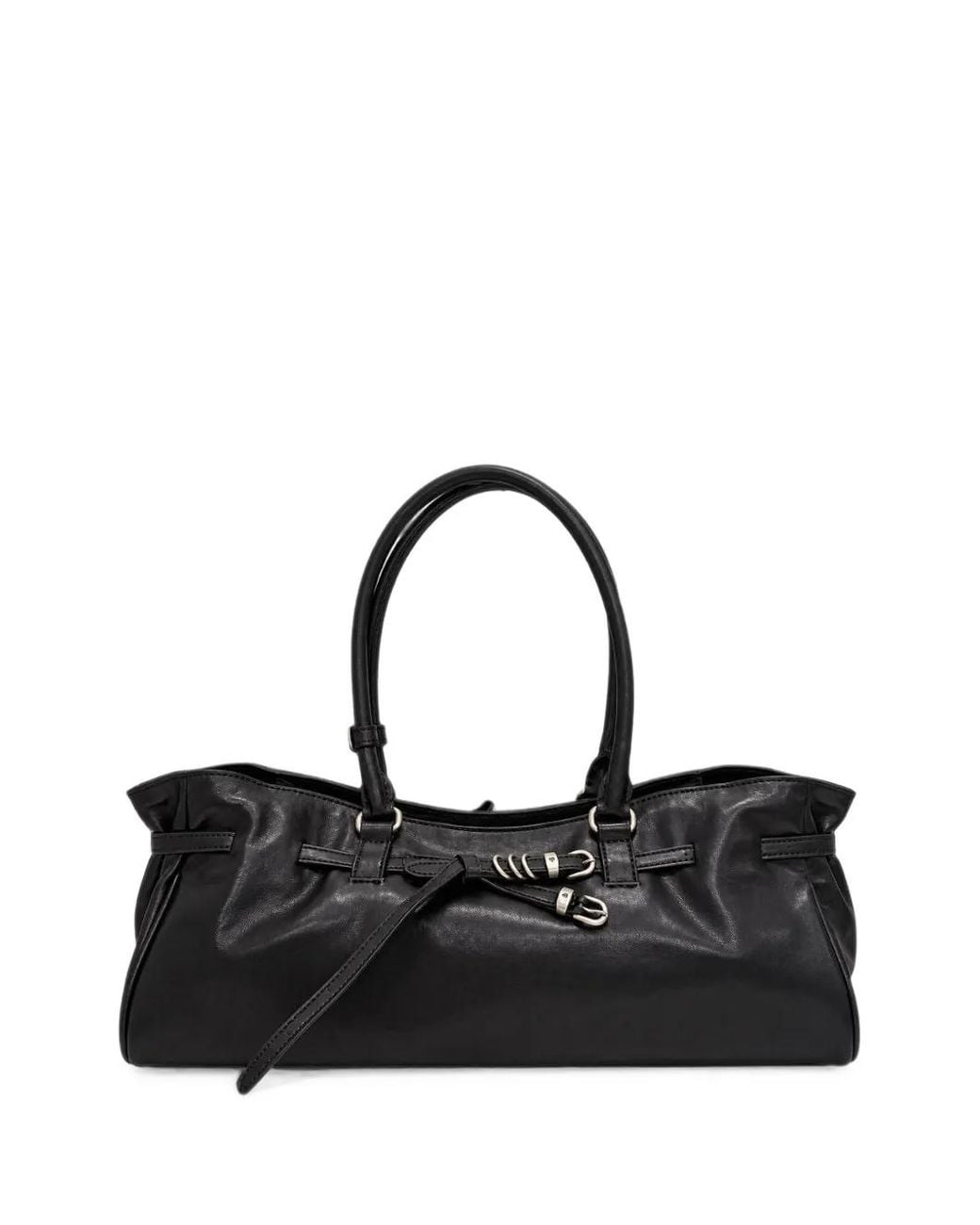 MARGE SHERWOOD Black Soft Grandma Shoulder Bag