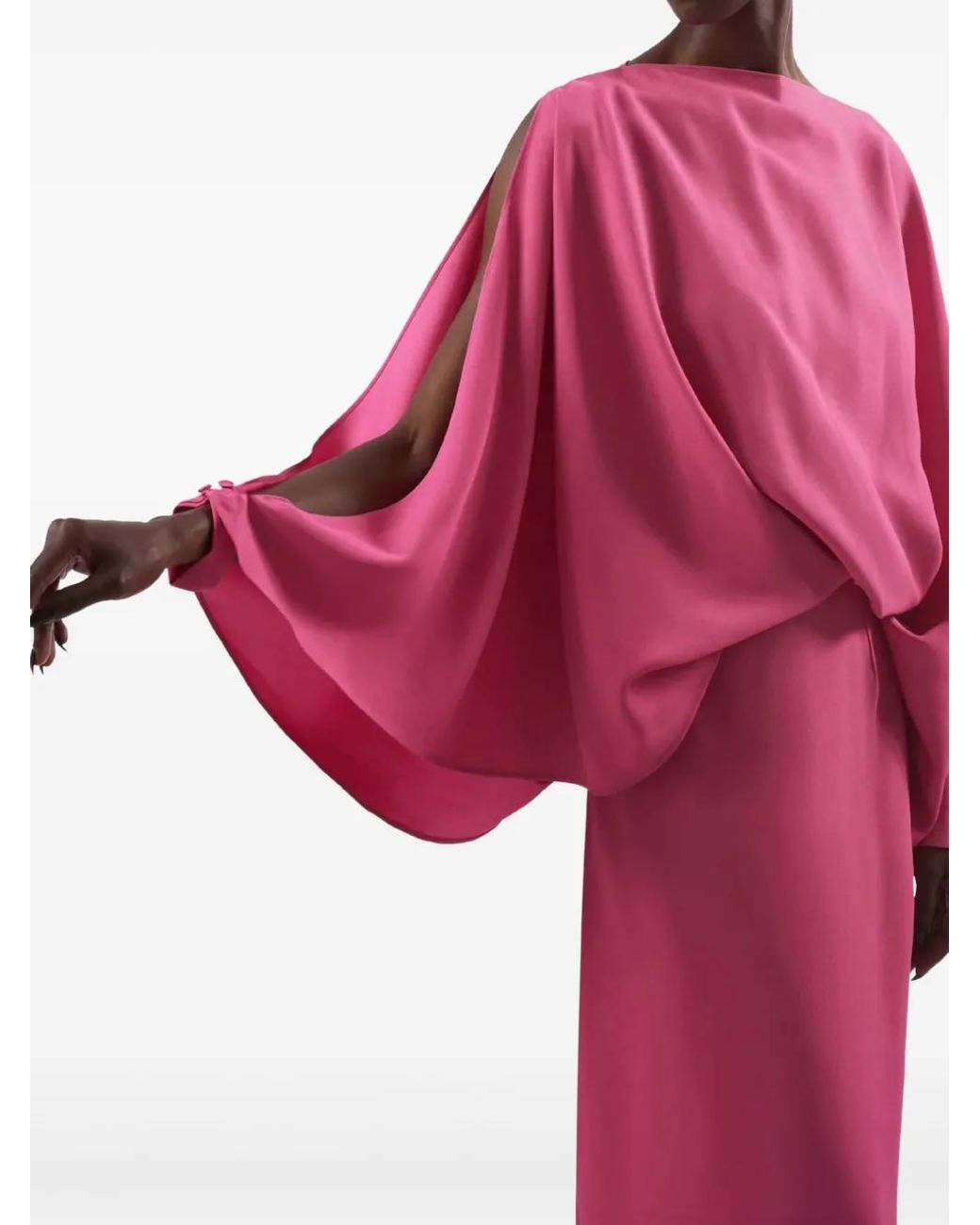 Taller Marmo Pink La Maddalena Maxi Dress