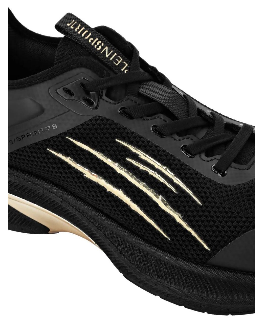 Philipp Plein Black Sprint 78 Sneakers