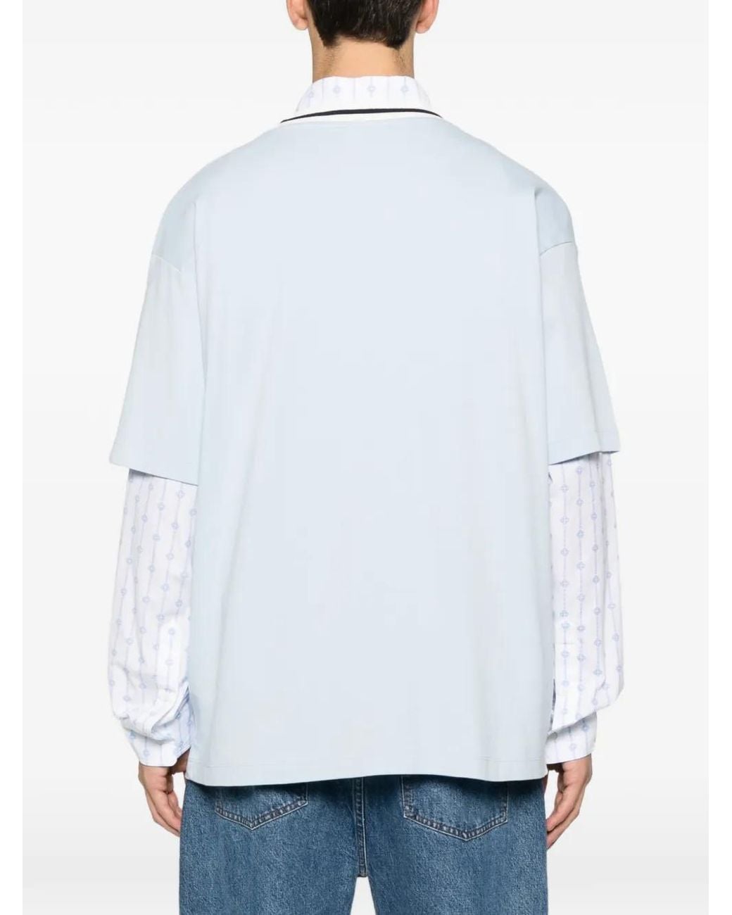 Drole de Monsieur White Crew-Neck T-Shirt for men
