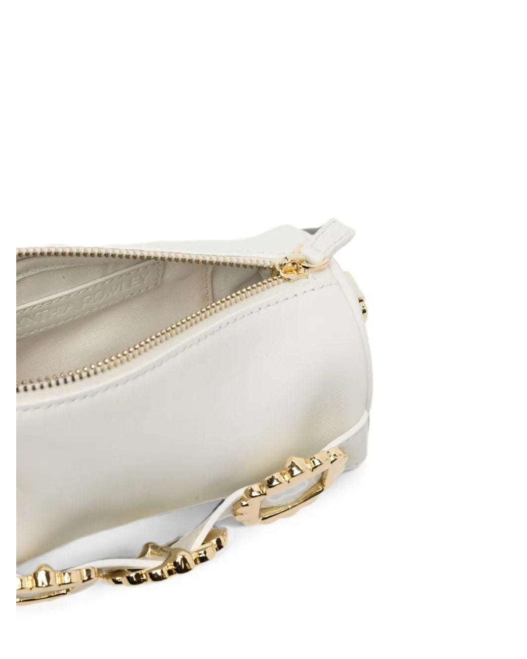 Cynthia Rowley White Mini Sac À Main Drum