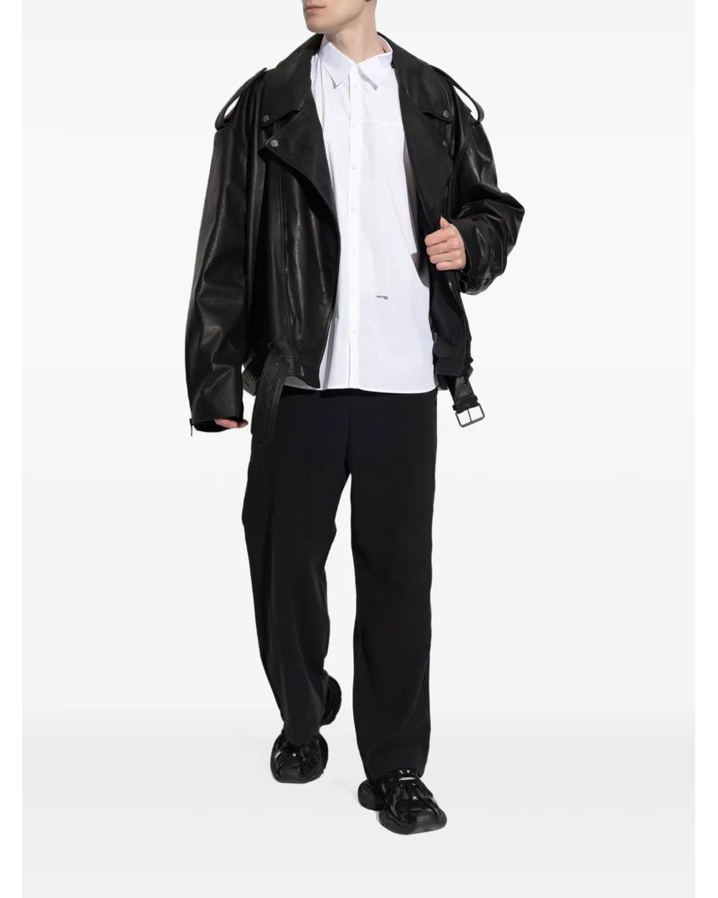 DSquared² White Panelled Shirt for men