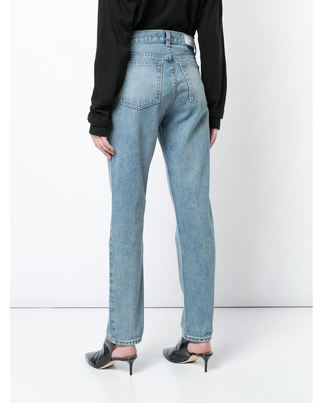 RE/DONE Cotton Academy Fit in Blue 
