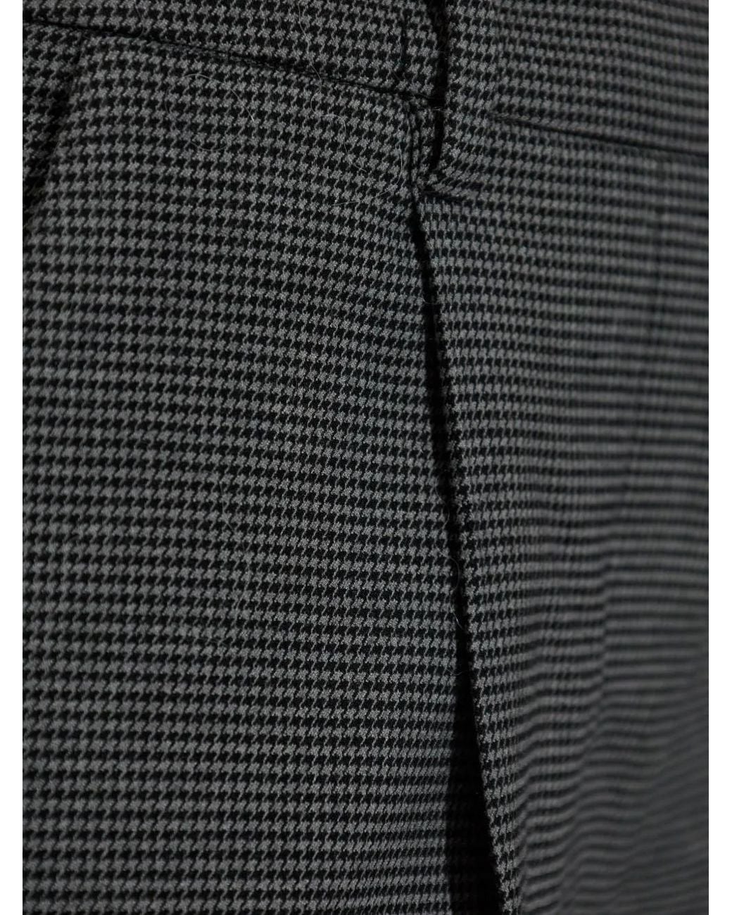 Munthe Gray Houndstooth Trousers