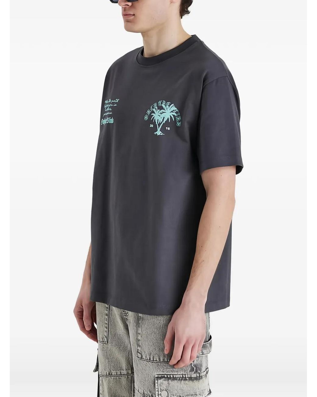 Only the Blind Black The Grand Hotel T-Shirt for men