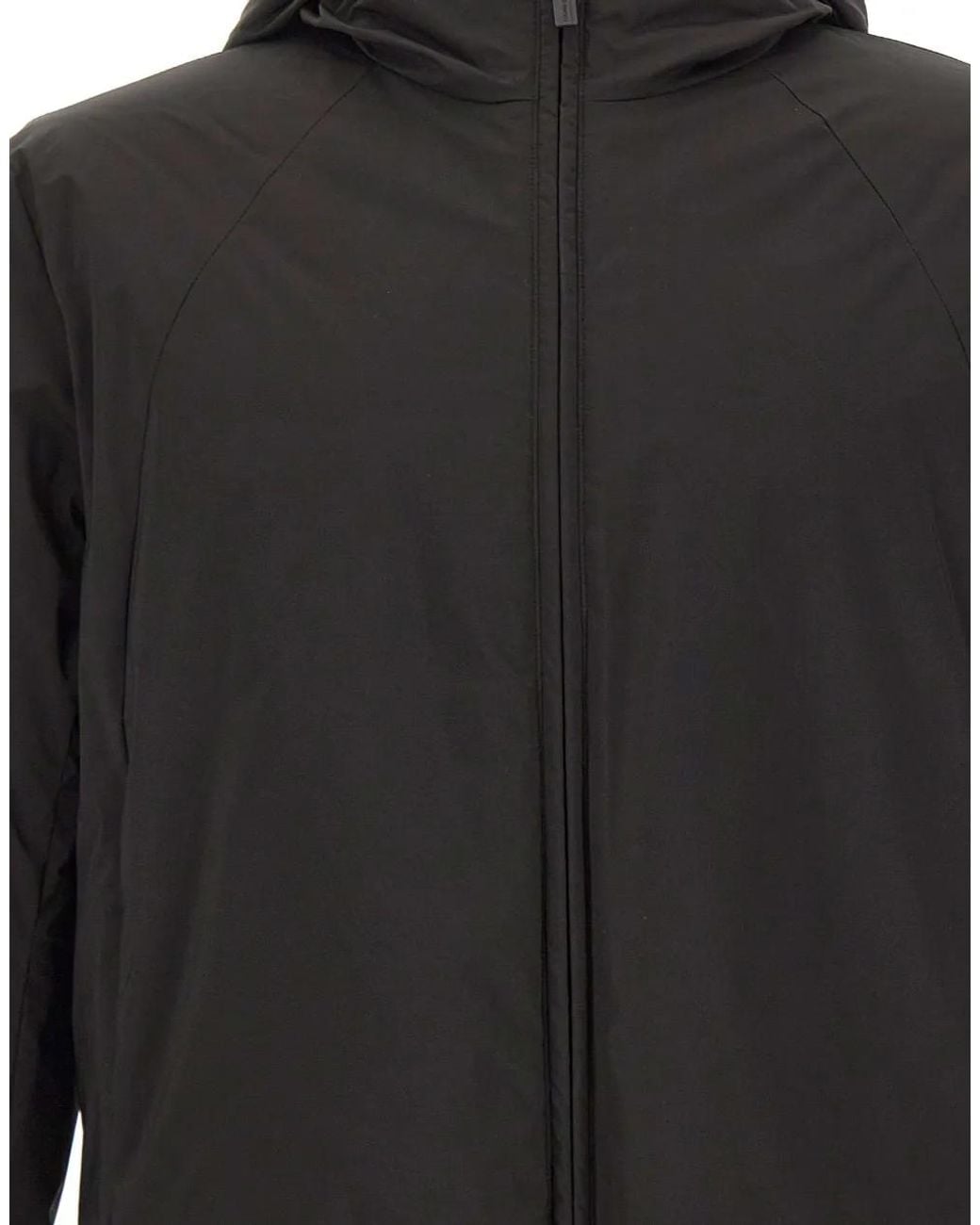 Colmar Black Hooded Zip-Up Jacket for men