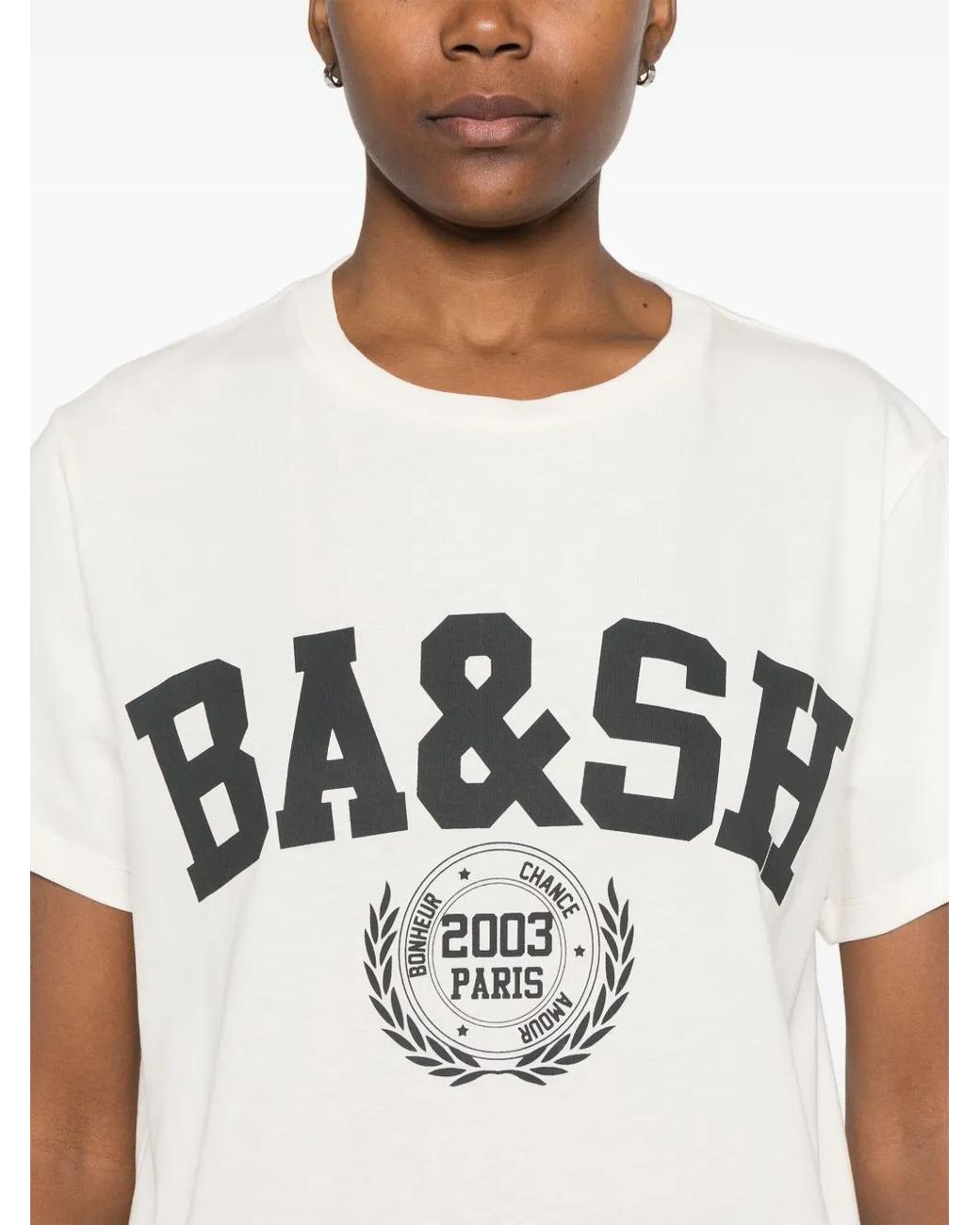 Ba&sh White Ioni T-Shirt