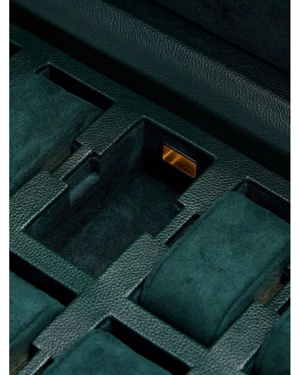 Wolf Green 8-Piece Watch Box