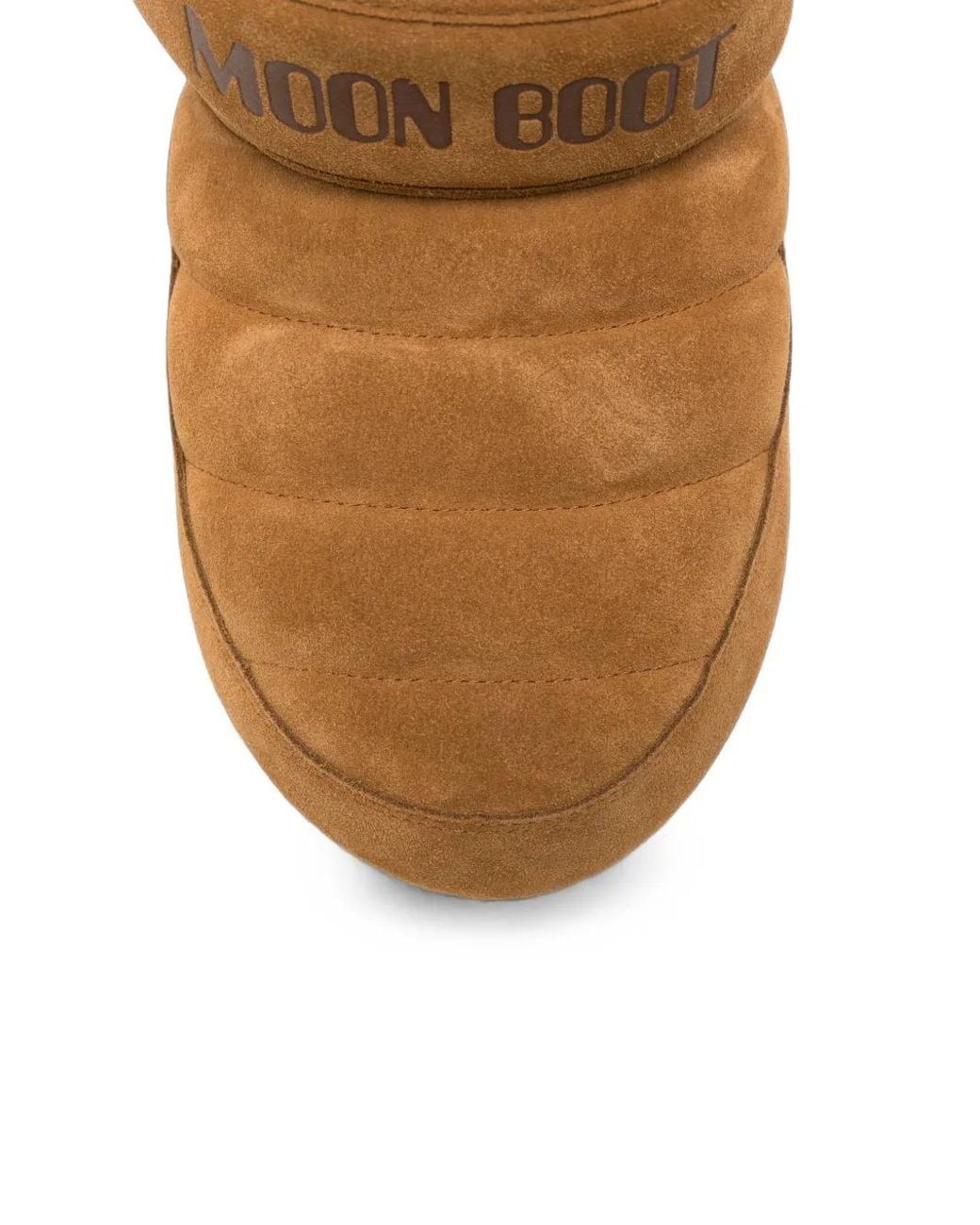 Moon Boot Brown Mb Icon Quilted Touch-Strap Boots
