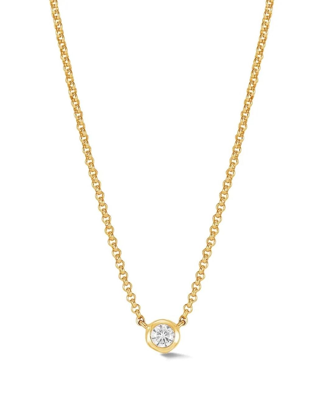 Dower & Hall Metallic Dewdrop Sapphire Necklace