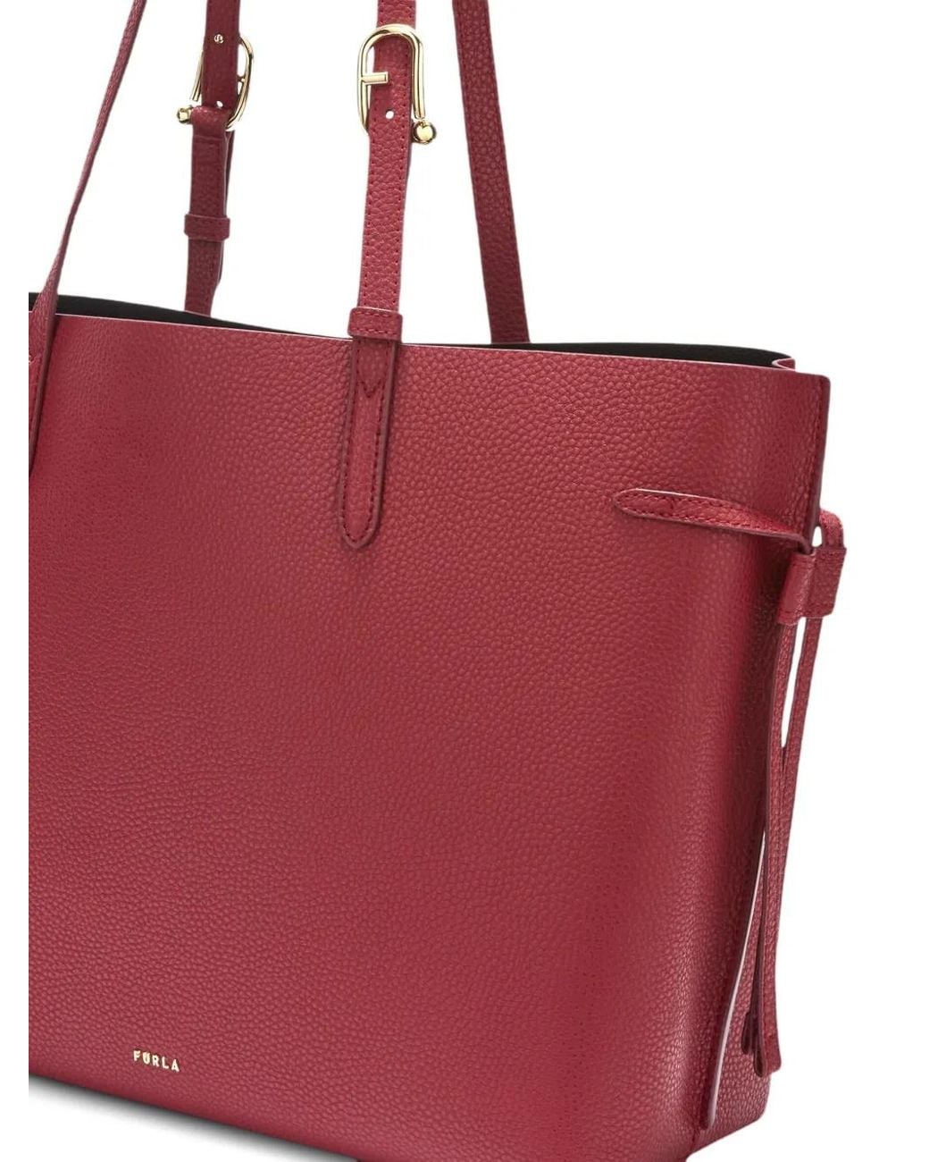 Furla Red Ava Tote Bag L