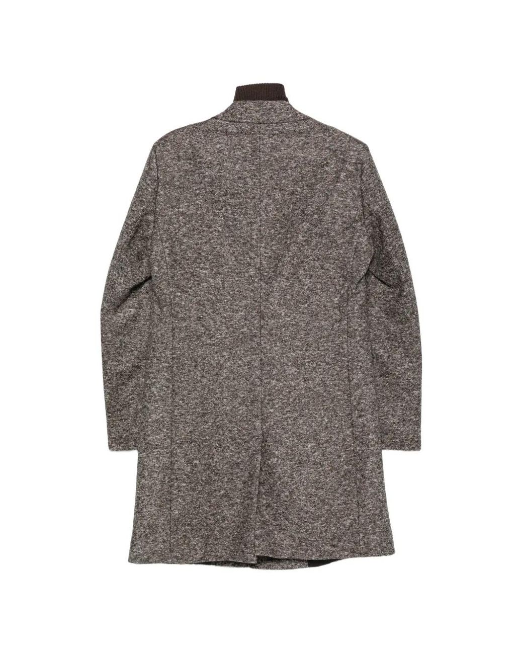 Boss Gray Manteau Boutonné for men