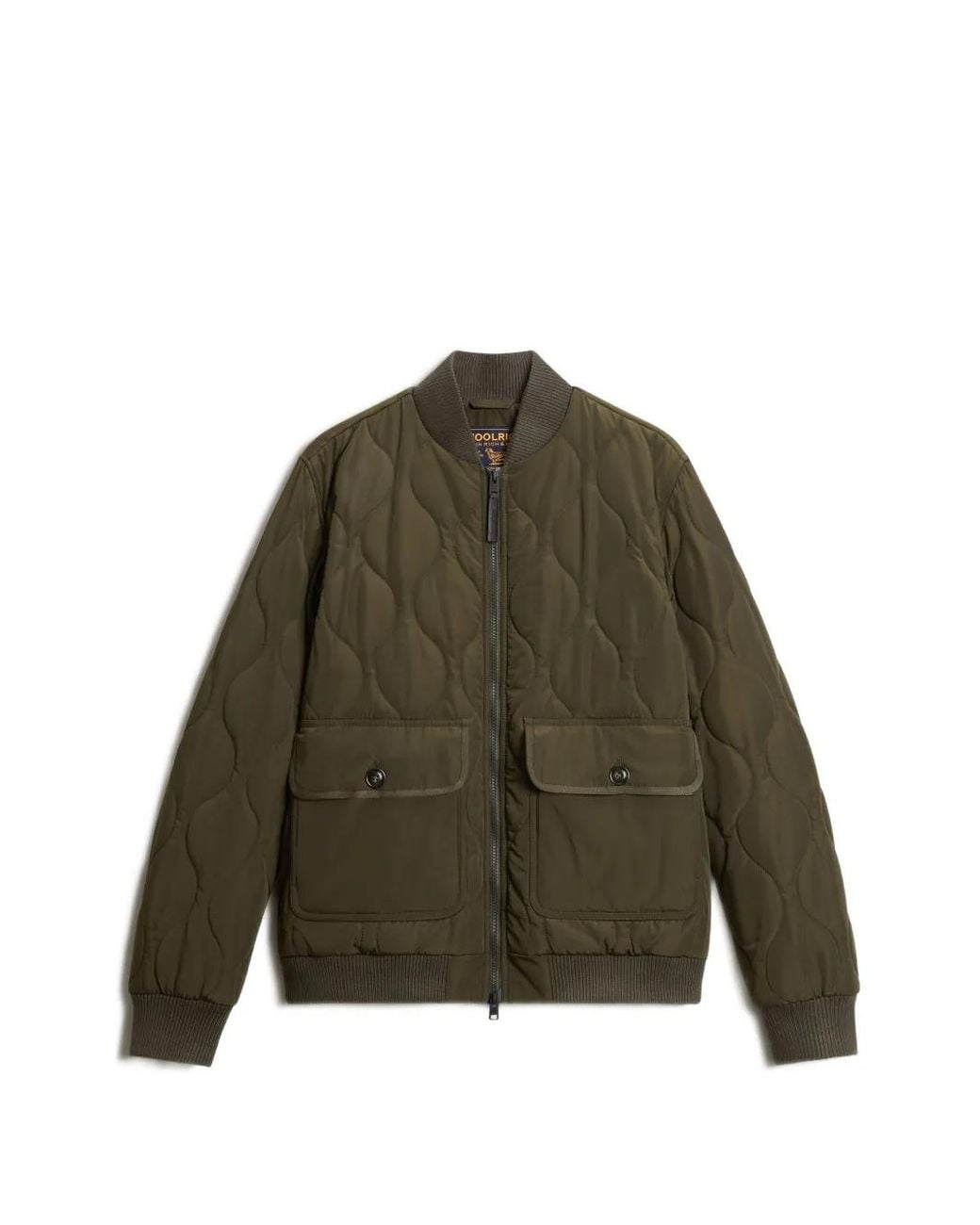 Woolrich Gewatteerd Jack in het Green voor heren
