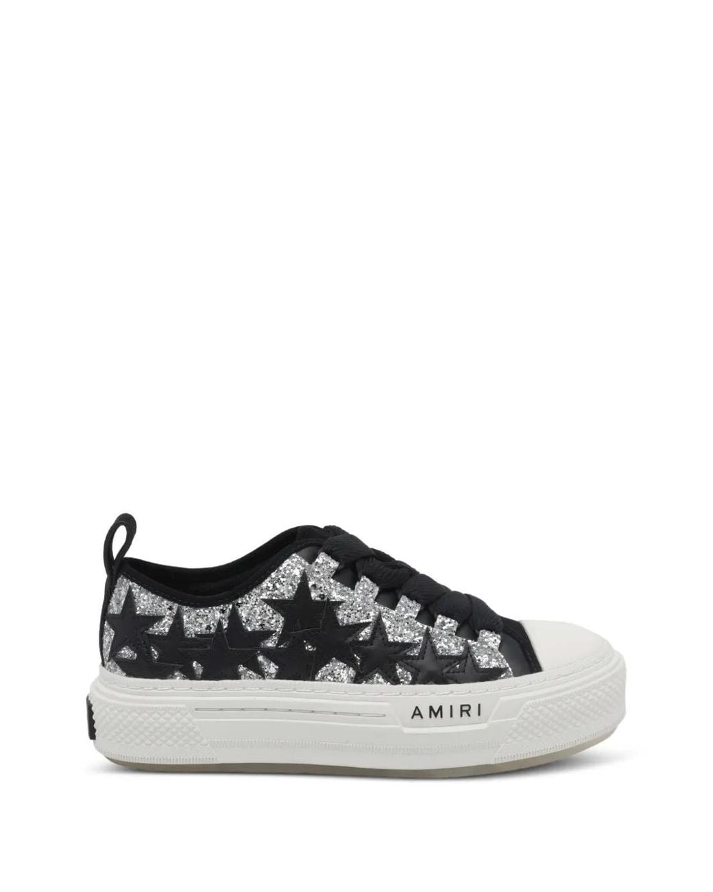 Amiri White Baskets À Paillettes Stars Court
