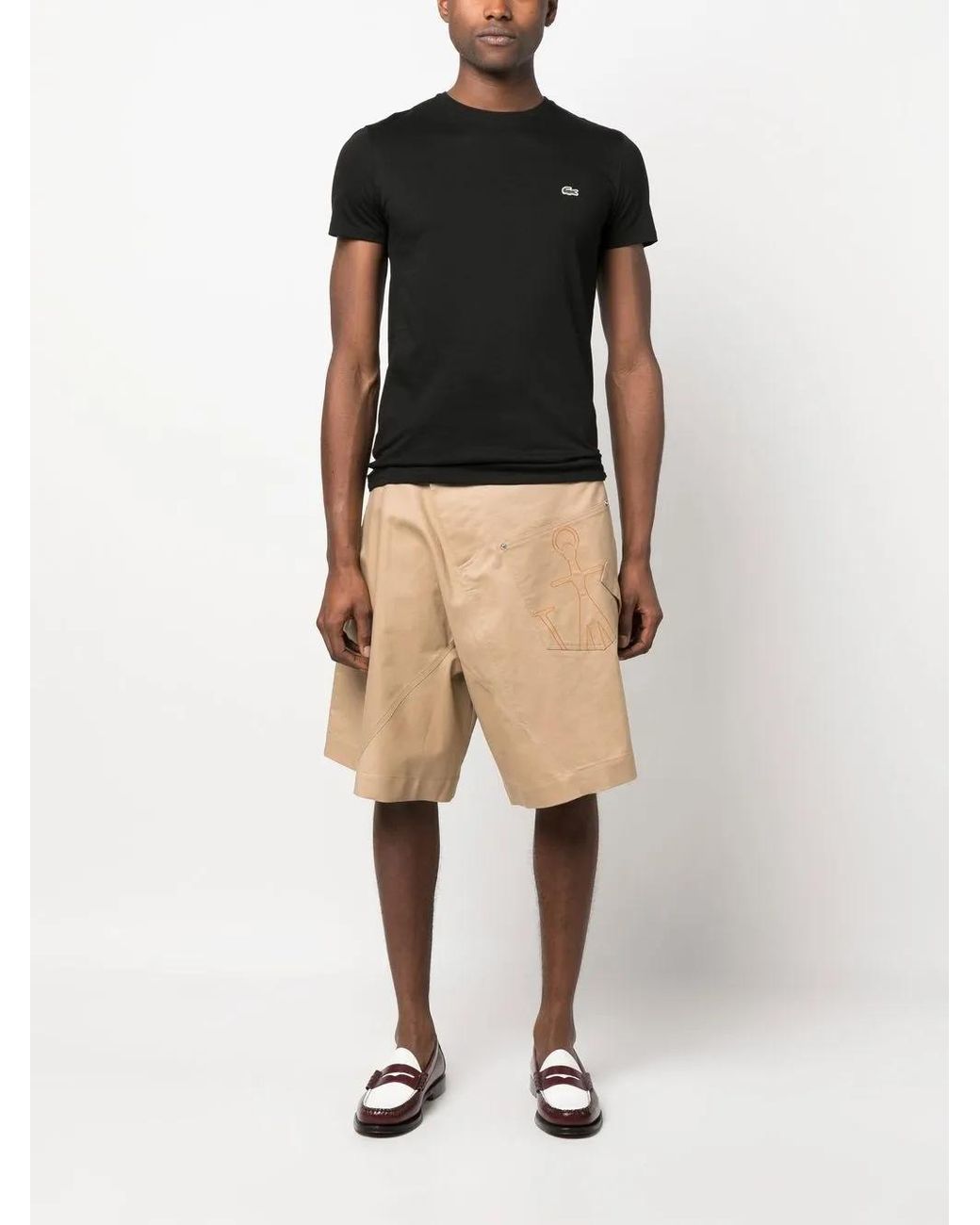 Lacoste Black Tee Shirts for men