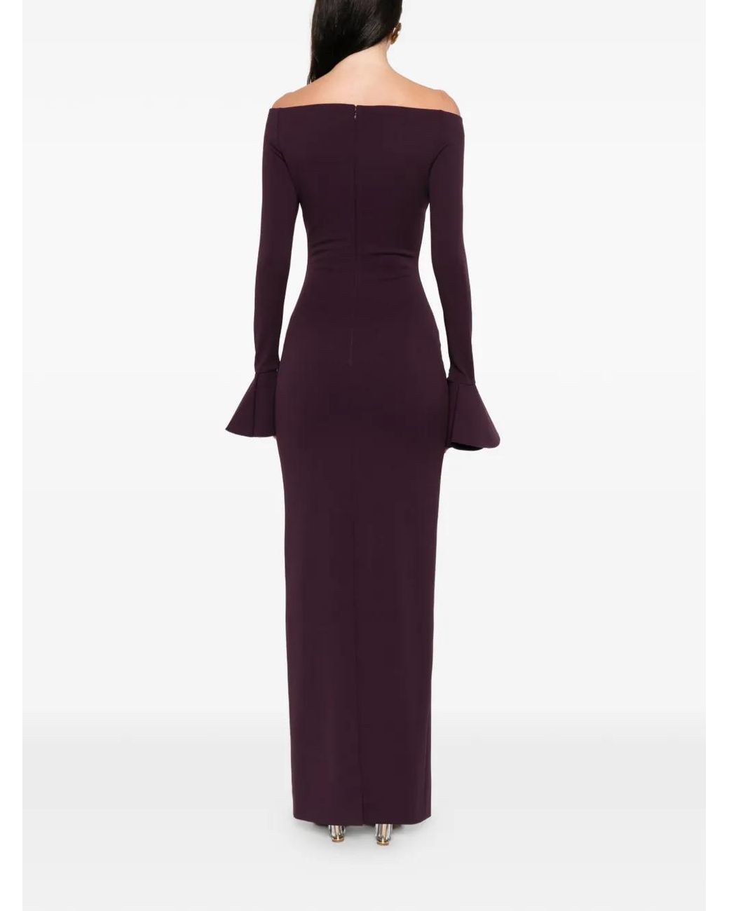Maxi Dresses Solace London de color Purple