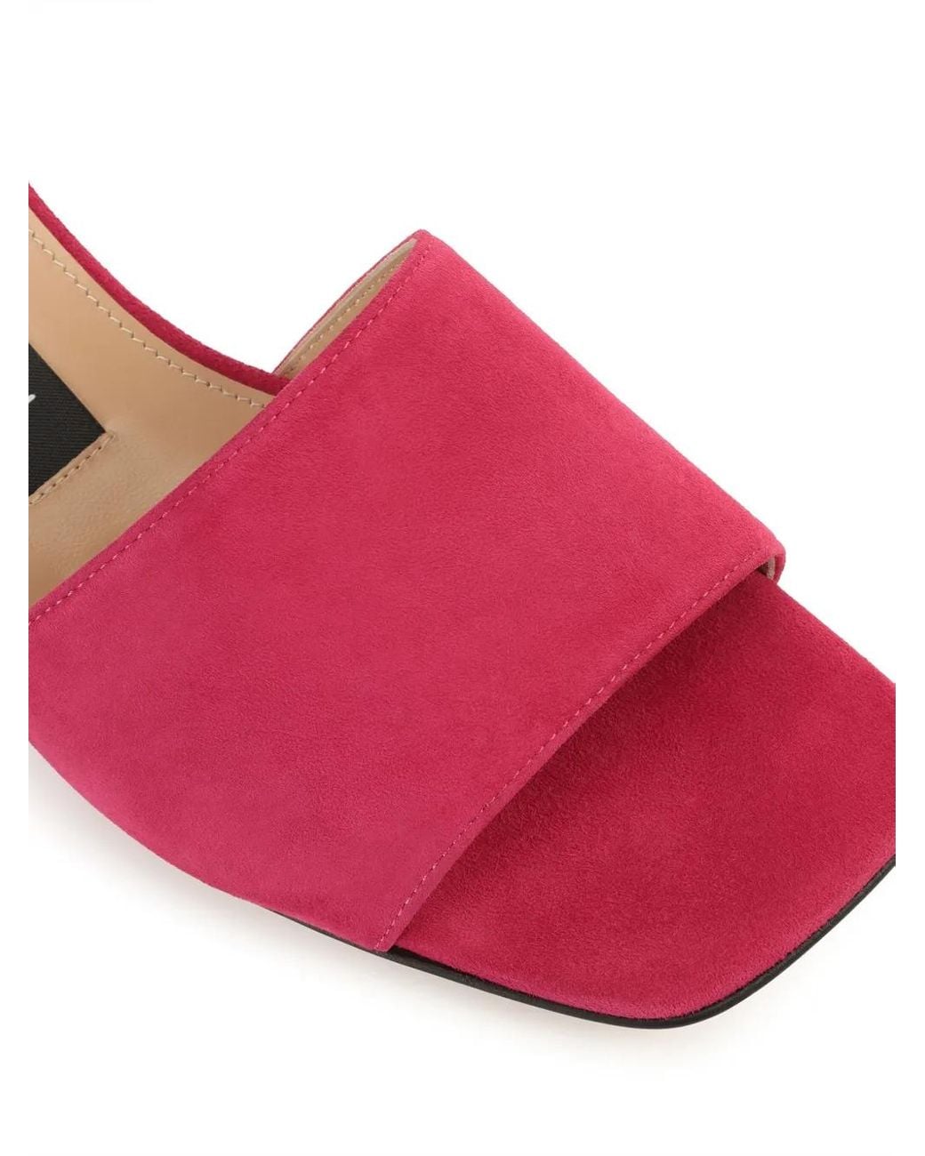 Sergio Rossi Pink 45Mm Si Rossi Sandals