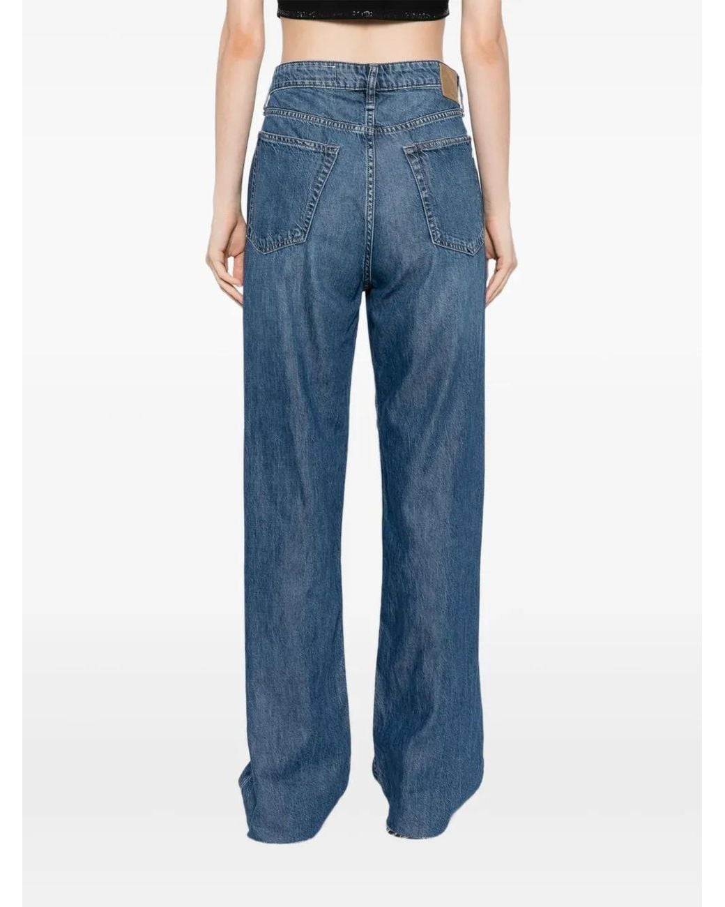 Rag & Bone Featherweight Logan Jeans in het Blue
