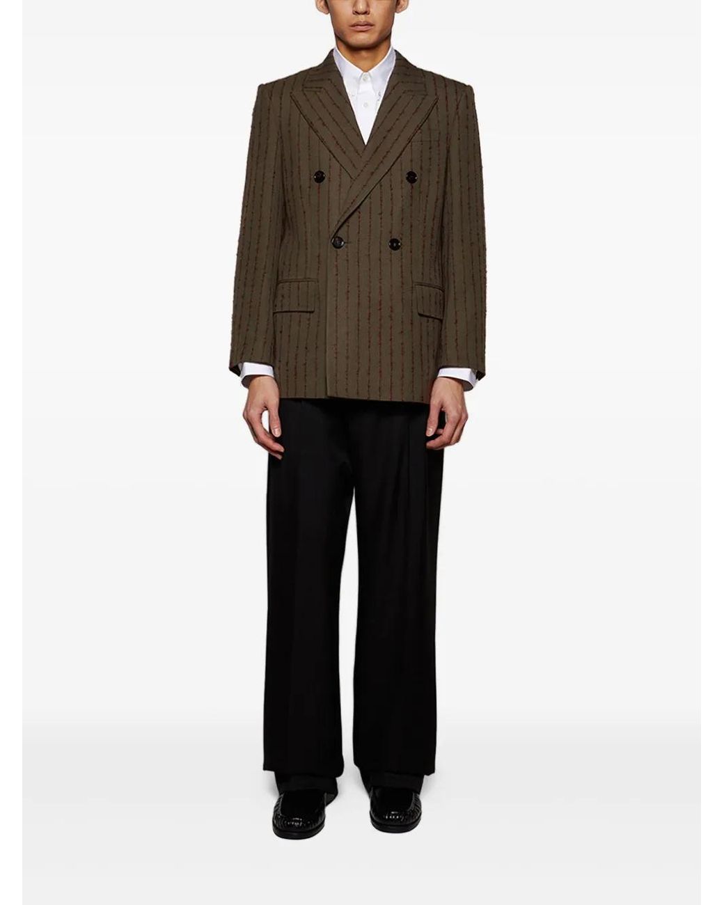Burberry Black Double-Breasted Blazer for men