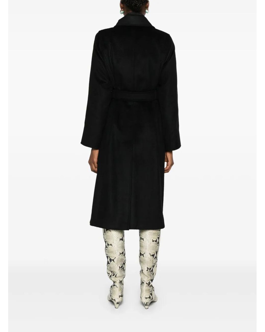 Max Mara Black Manuela Icon Coat