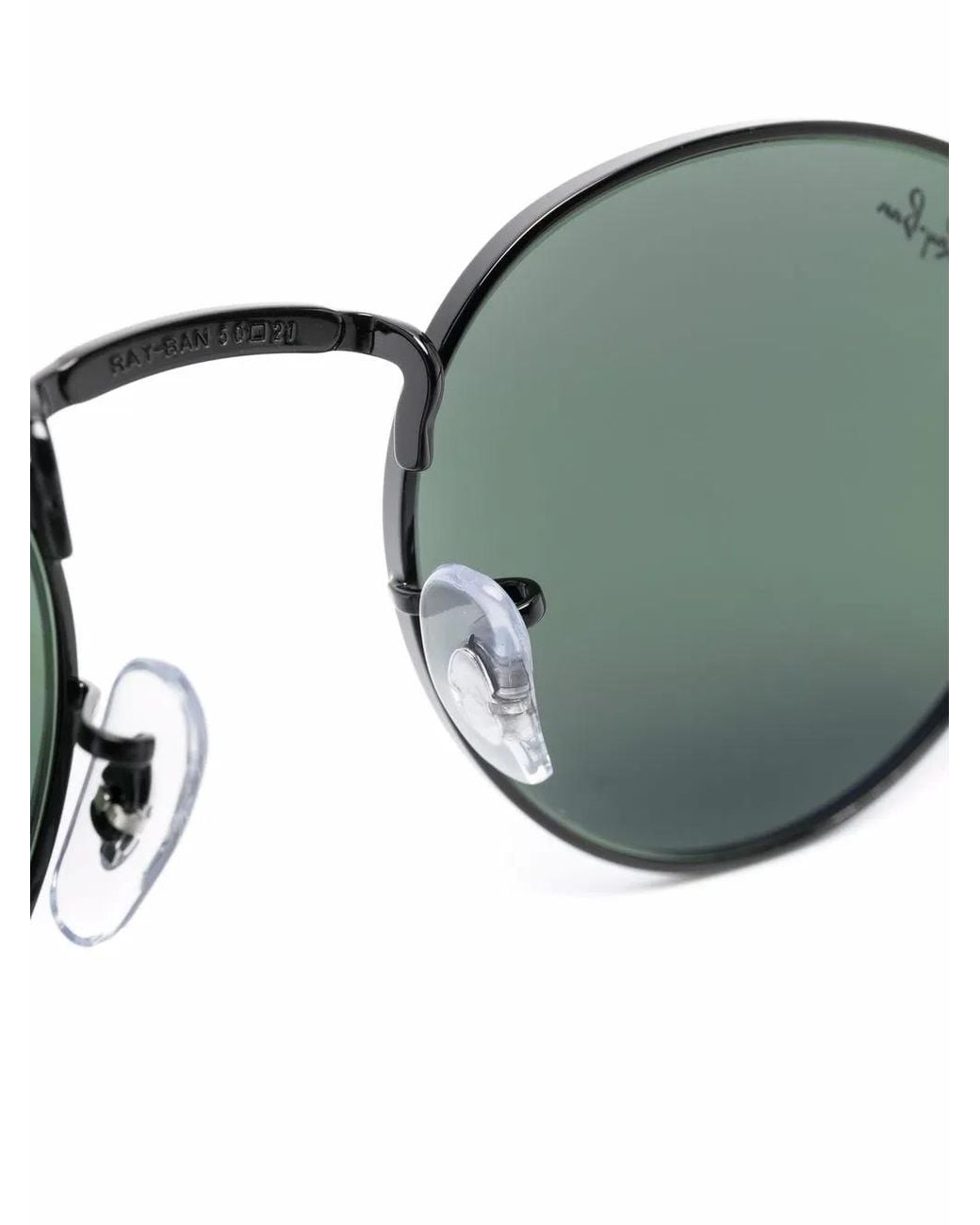 Ray-Ban Blue Round-Frame Sunglasses