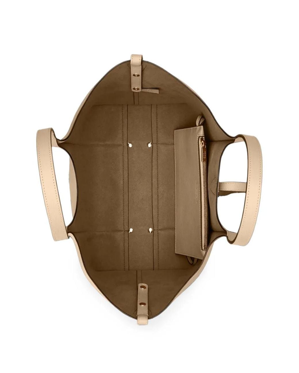 Tod's Natural Cabas T Timeless En Cuir