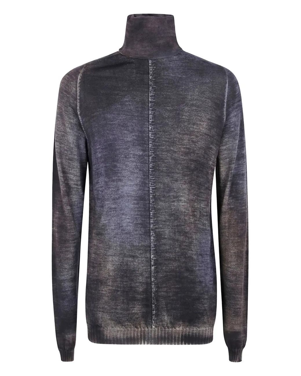 MD75 Blue Roll-Neck Top for men