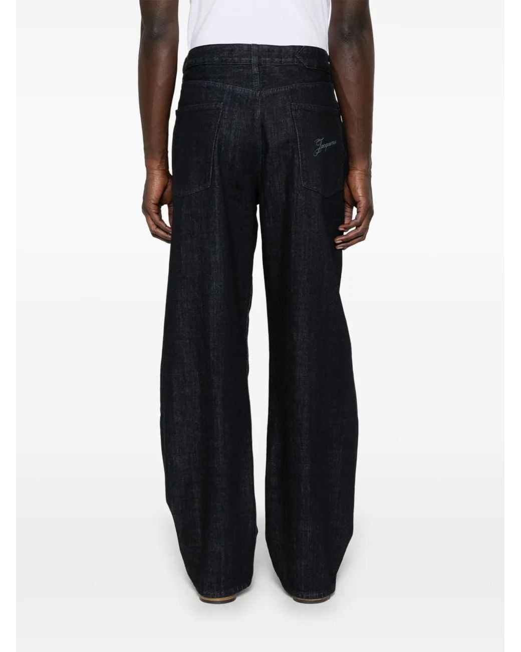 Jacquemus Blue Le De-Nimes Mirada Jeans for men