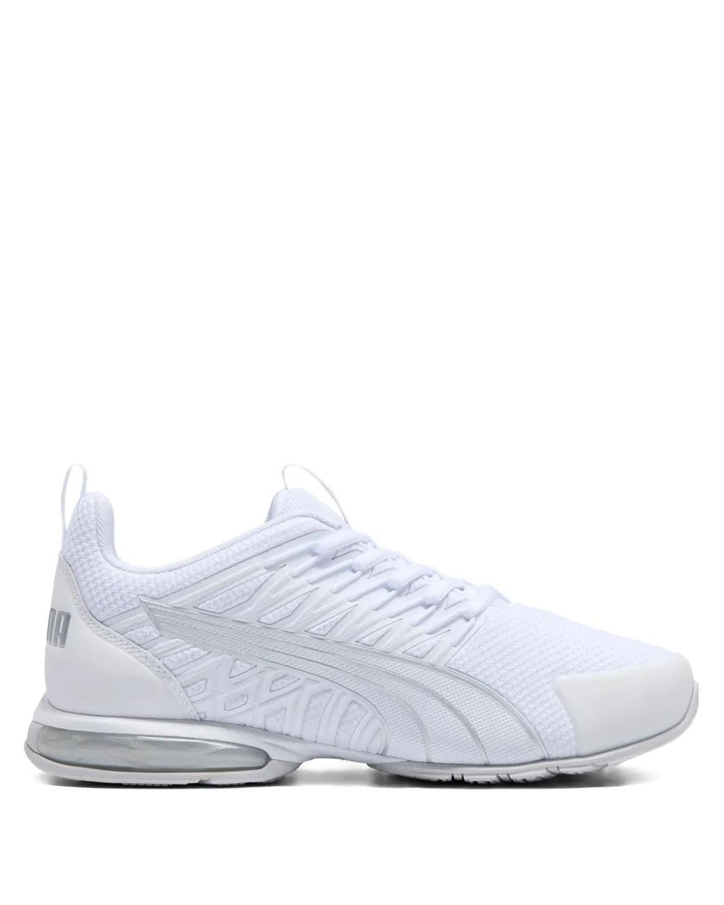 PUMA White Voltaic Evo Sneakers