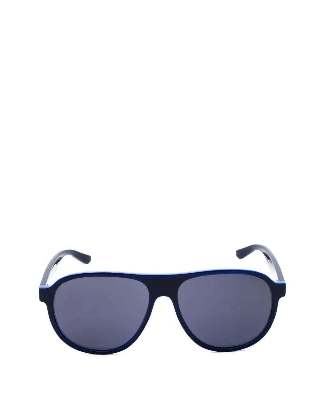 Nike Blue Pilot-Frame Sunglasses for men