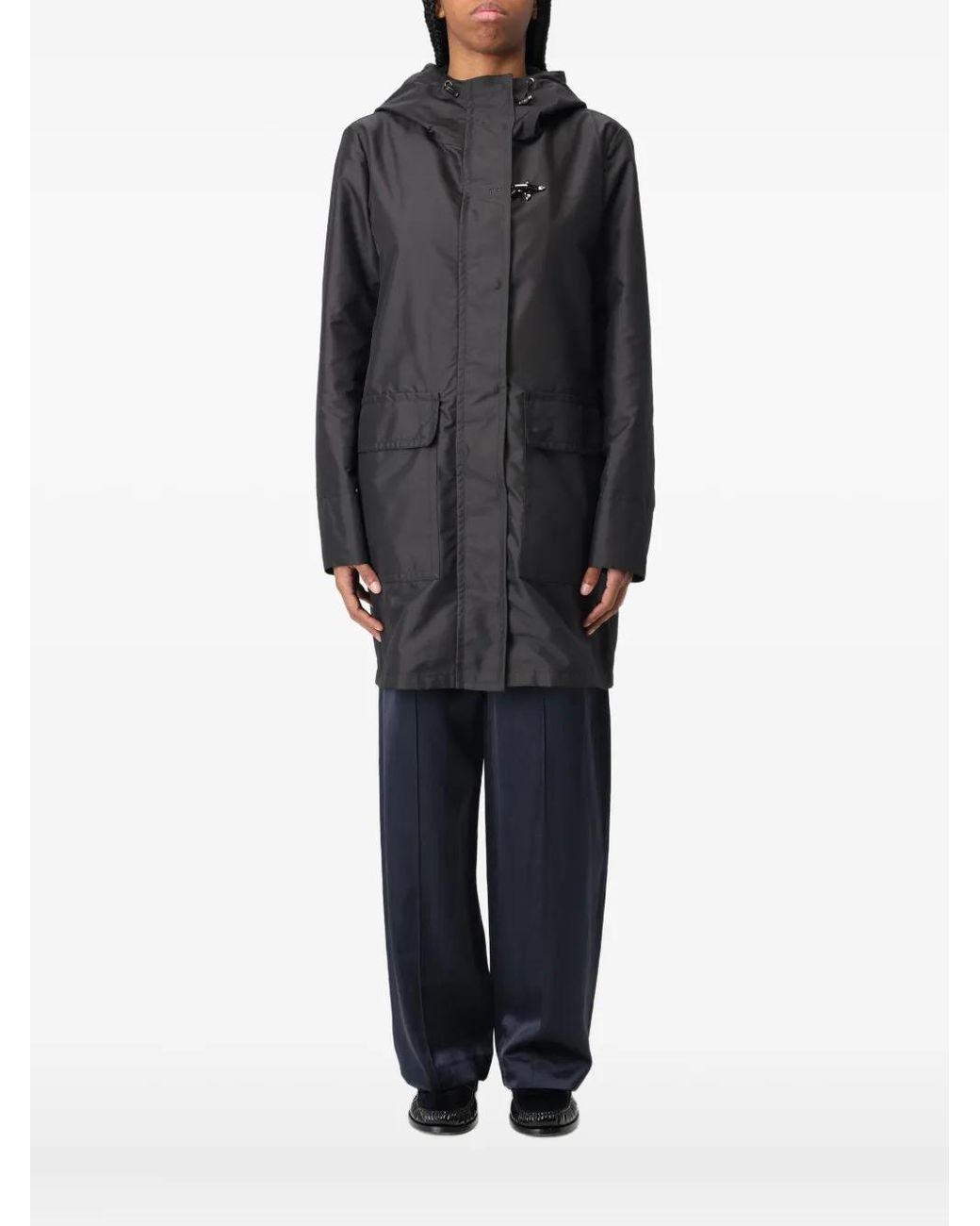 Fay Parka Met Capuchon in het Black