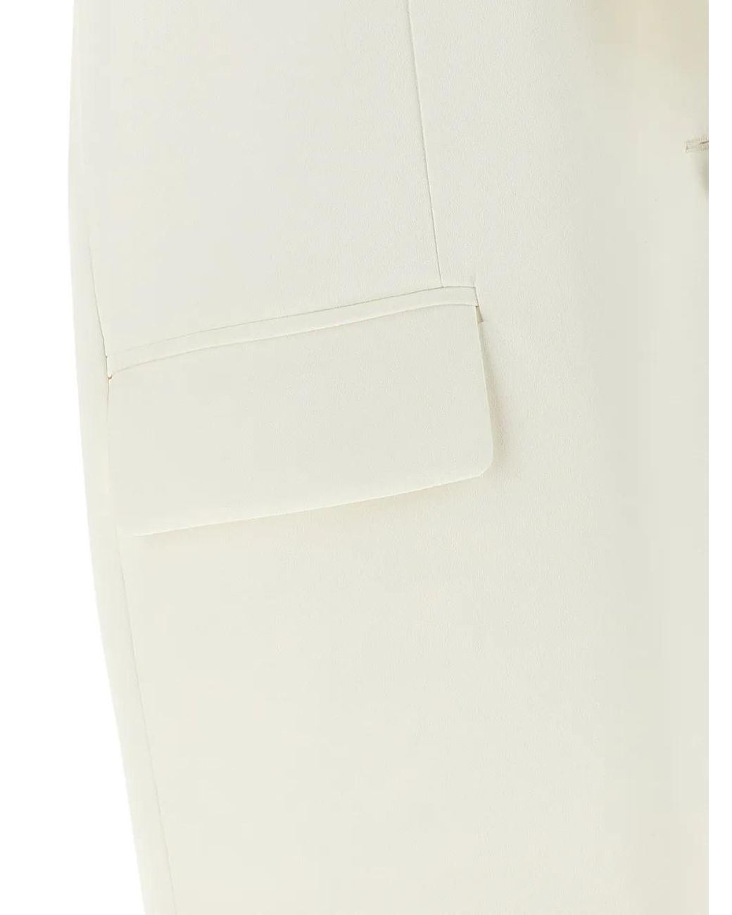 DI.LA3 PARI' White Shawl-Collar Vest