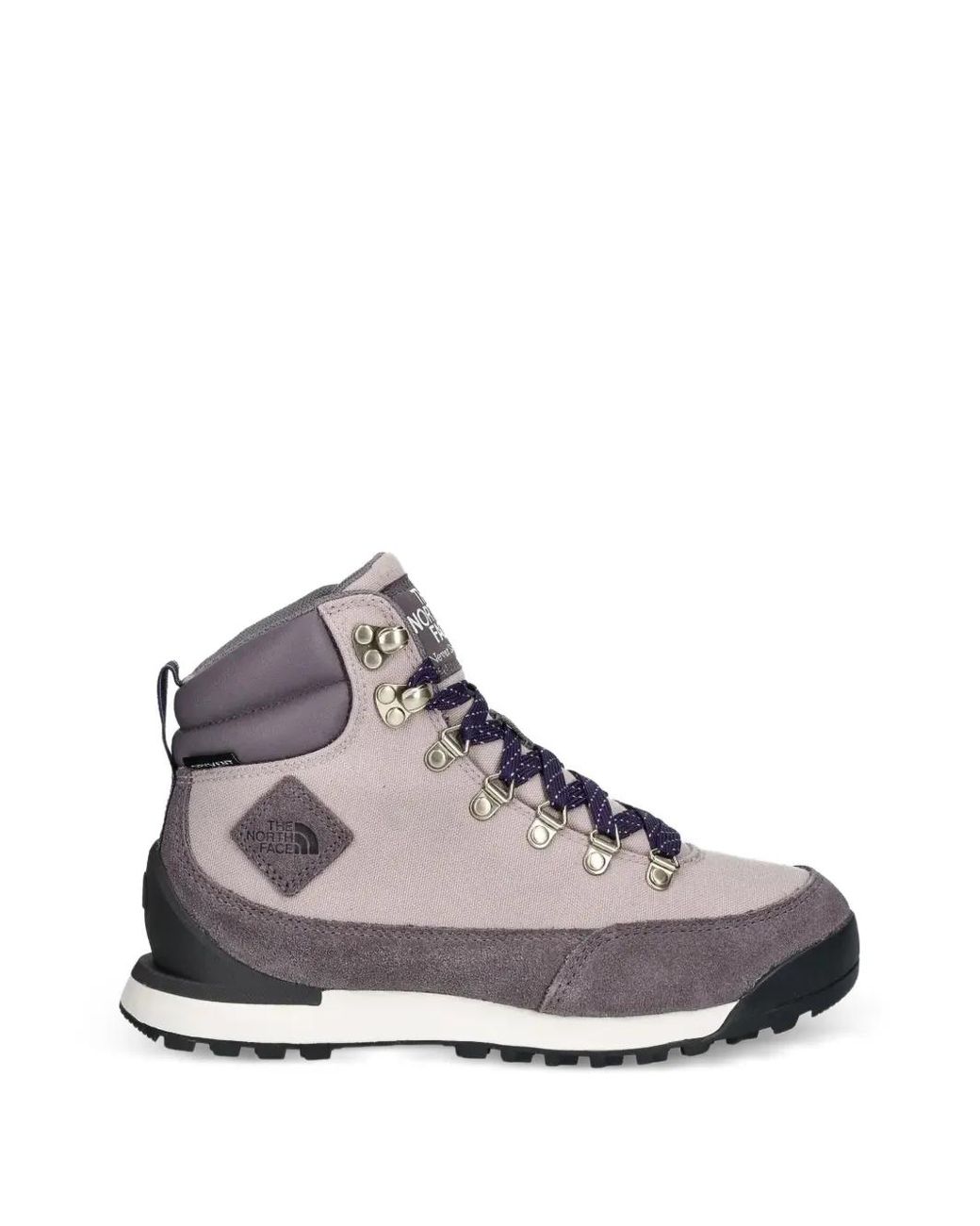 The North Face Gray Bottines Back To Berkeley Iv À Œillets En Métal Et Lacets