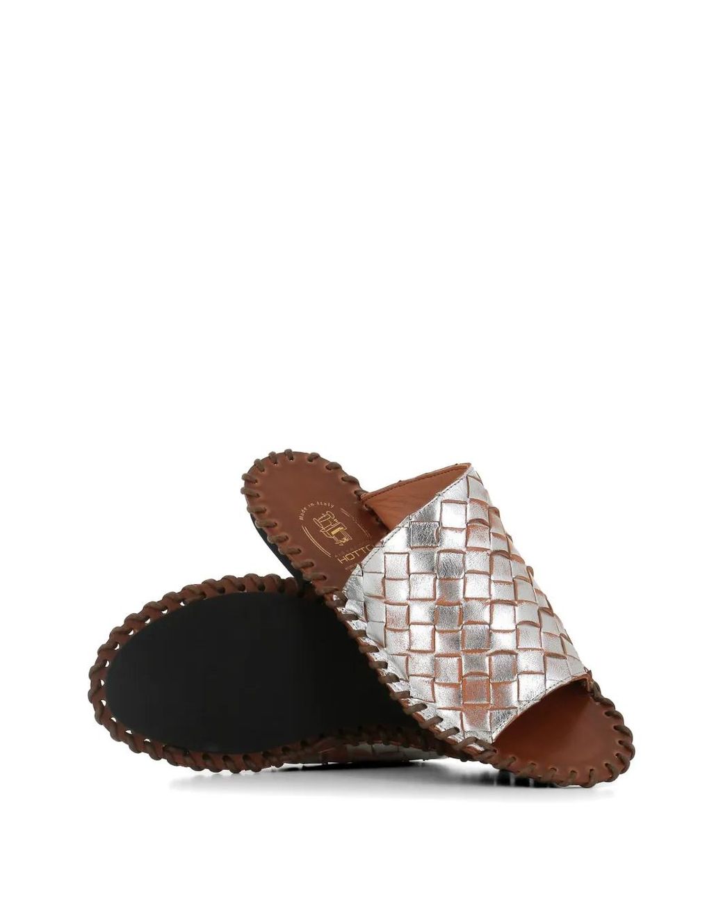 Alexander Hotto Brown Open-Toe Sandals