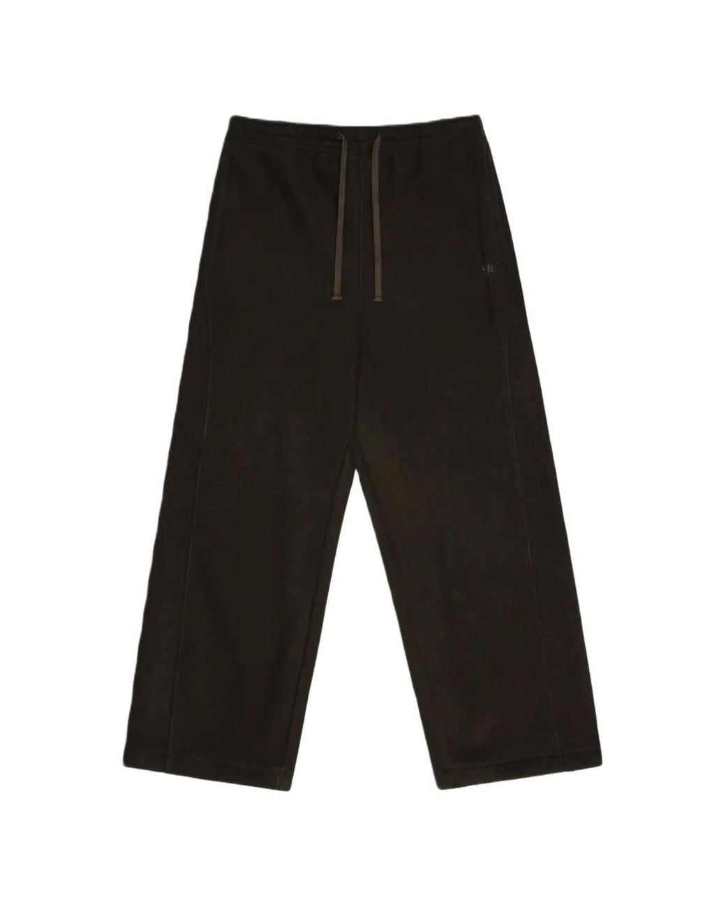 Rains Gray Drawstring-Waist Track Pants