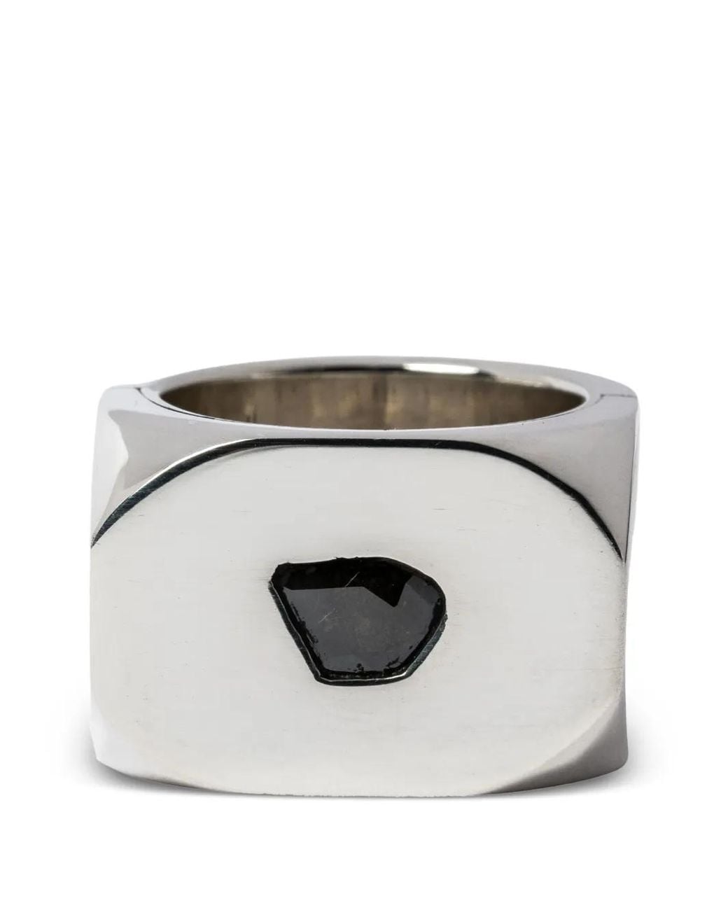 Parts Of 4 White Sistema Sterling Diamond Ring