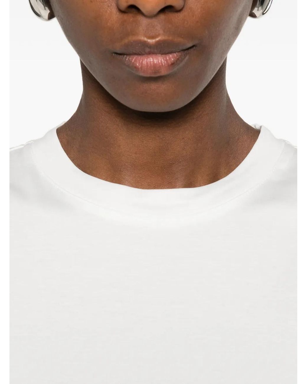 Rohe White Crew-Neck T-Shirt