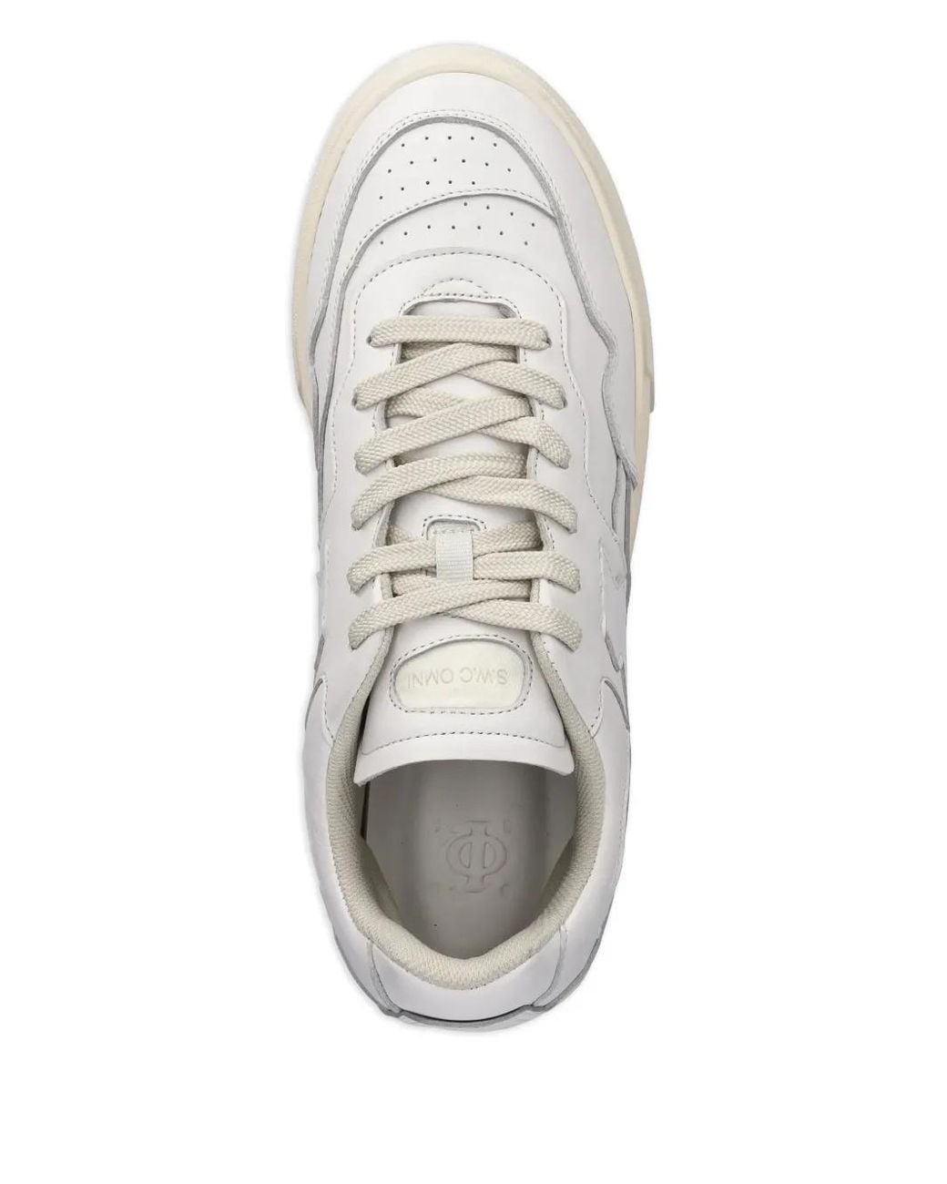 Stepney Workers Club White Leather Sneakers for men