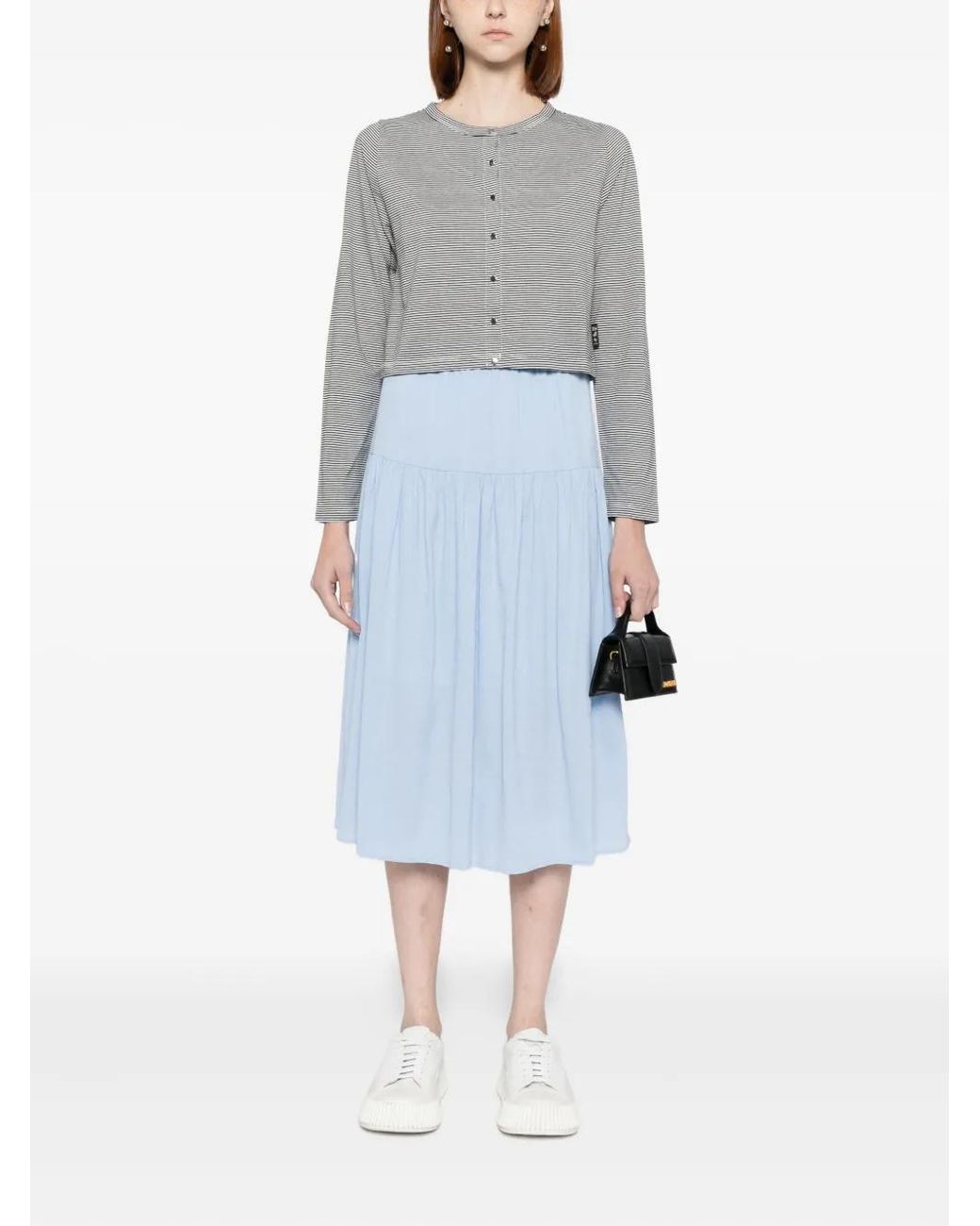 To b. by agnès b. Gray Border Compact Top