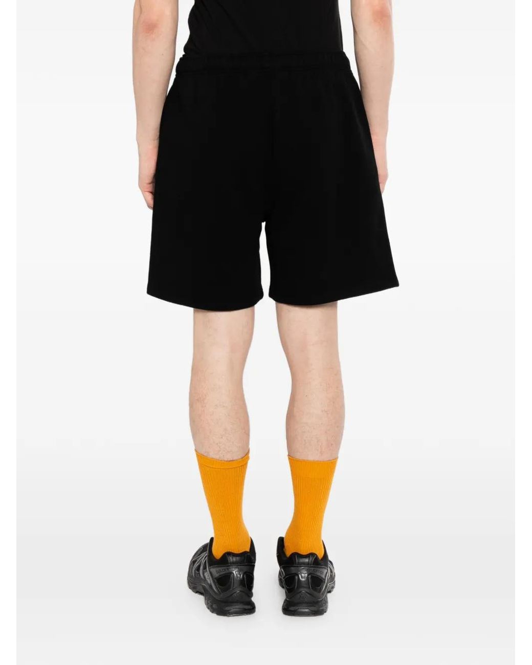 Canada Goose Black Short De Sport À Patch Logo for men