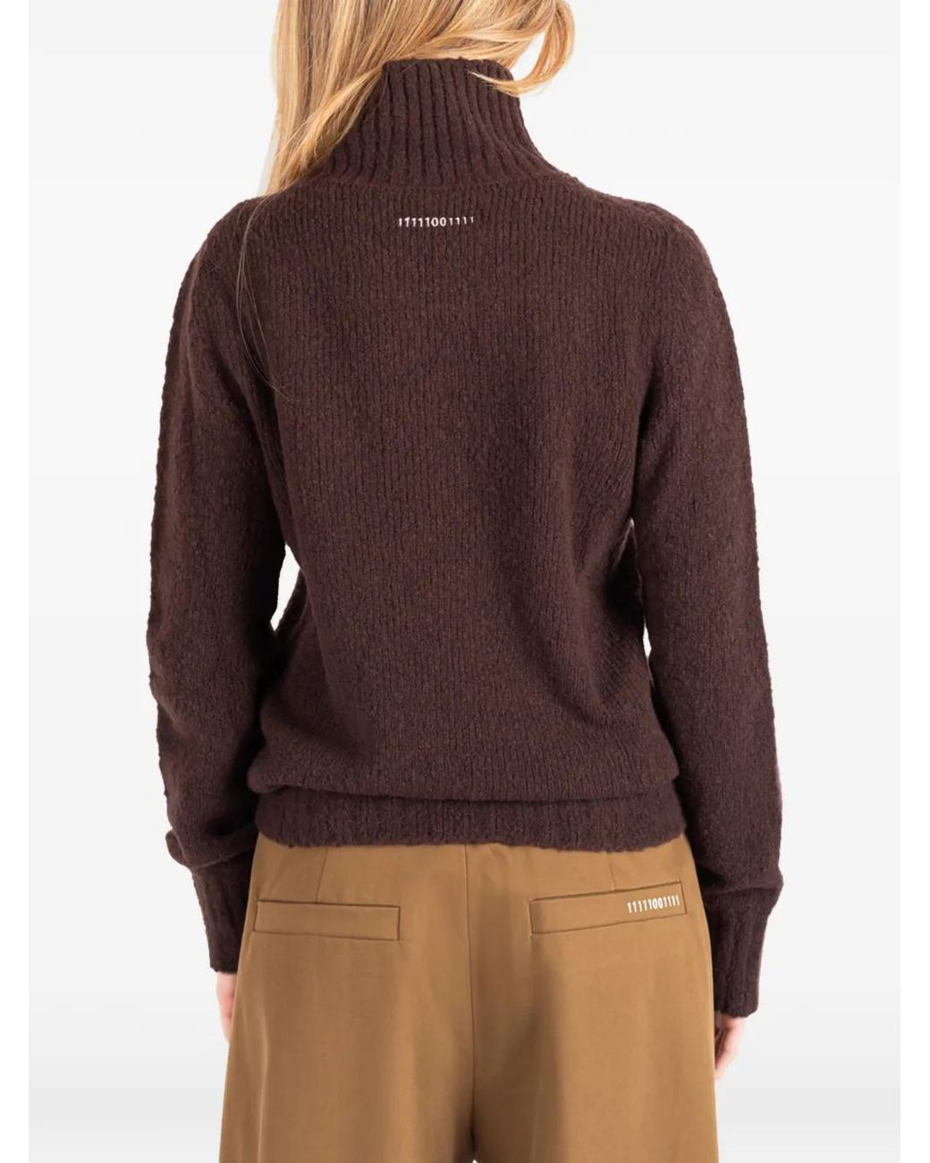 Societe Anonyme Brown Cameron Turtleneck Sweater