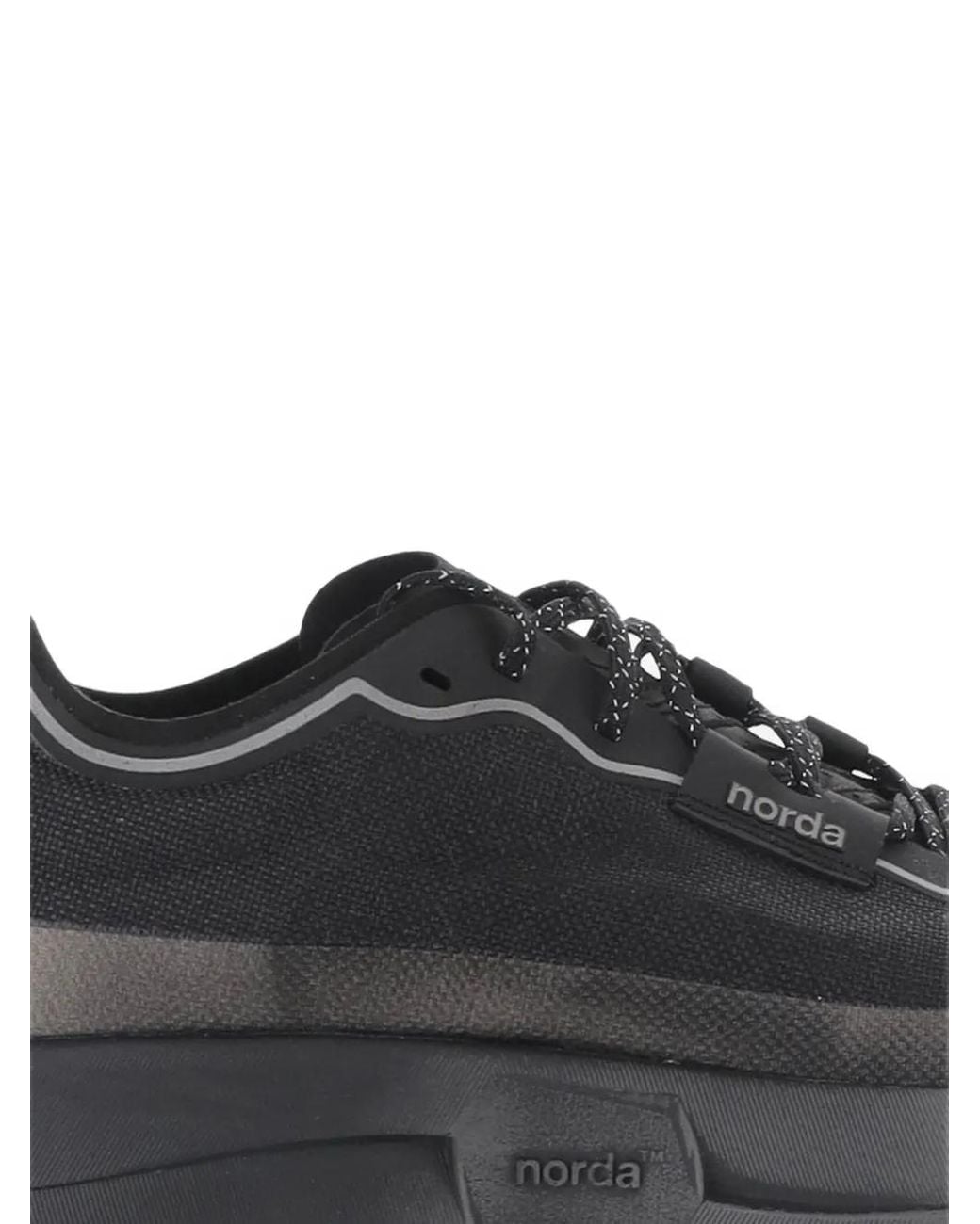 Norda Gray Bio-Dyneema Fit-Lock System Sneakers for men