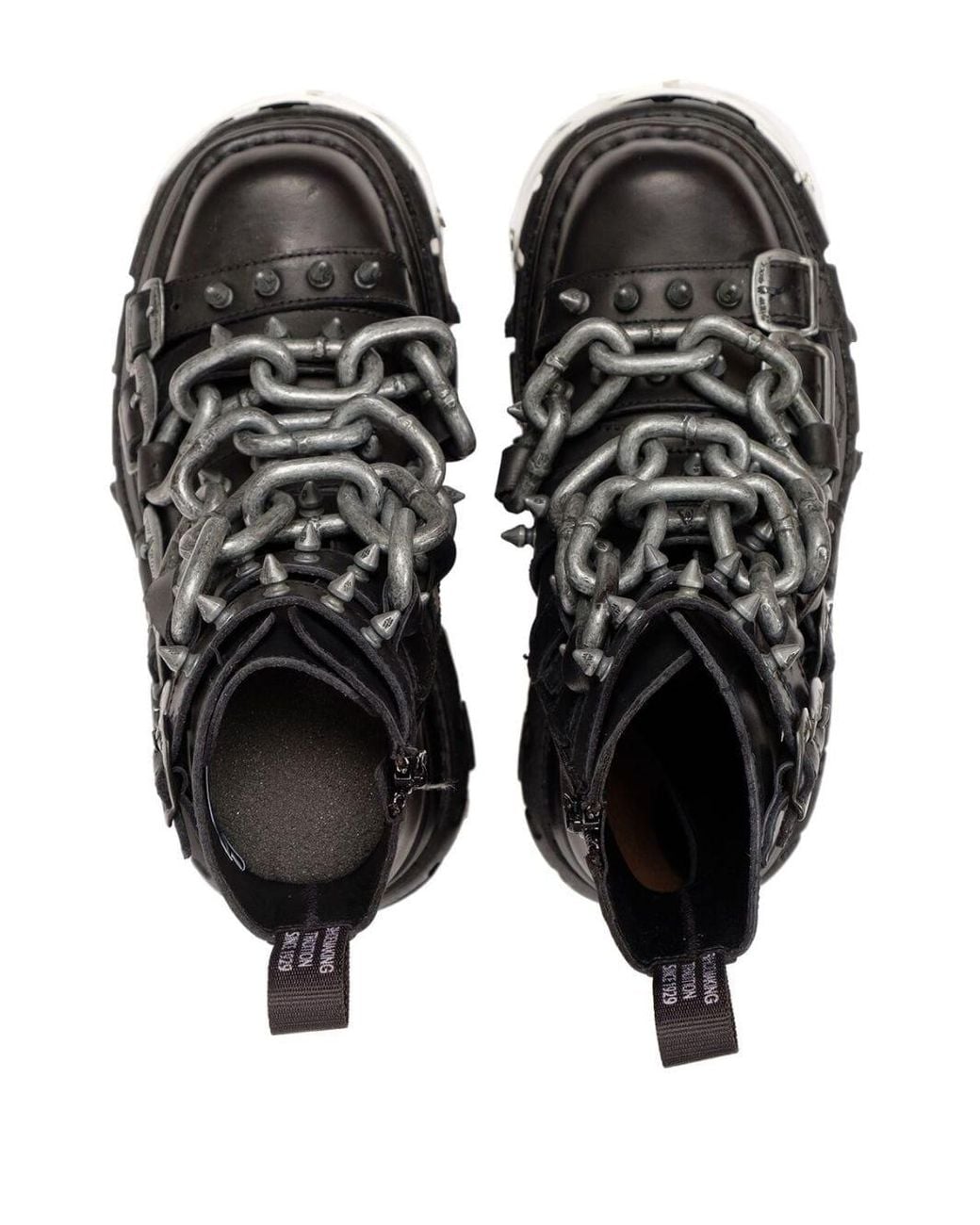 Natasha Zinko Newrock 90mm ハイキングブーツ ブラック | Lyst