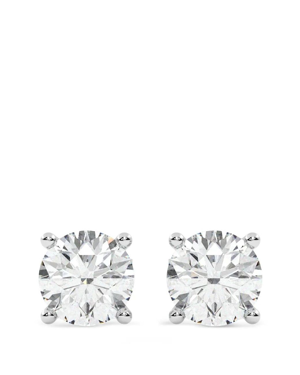 Diamond Essentials White Diamond Solitaire Earrings